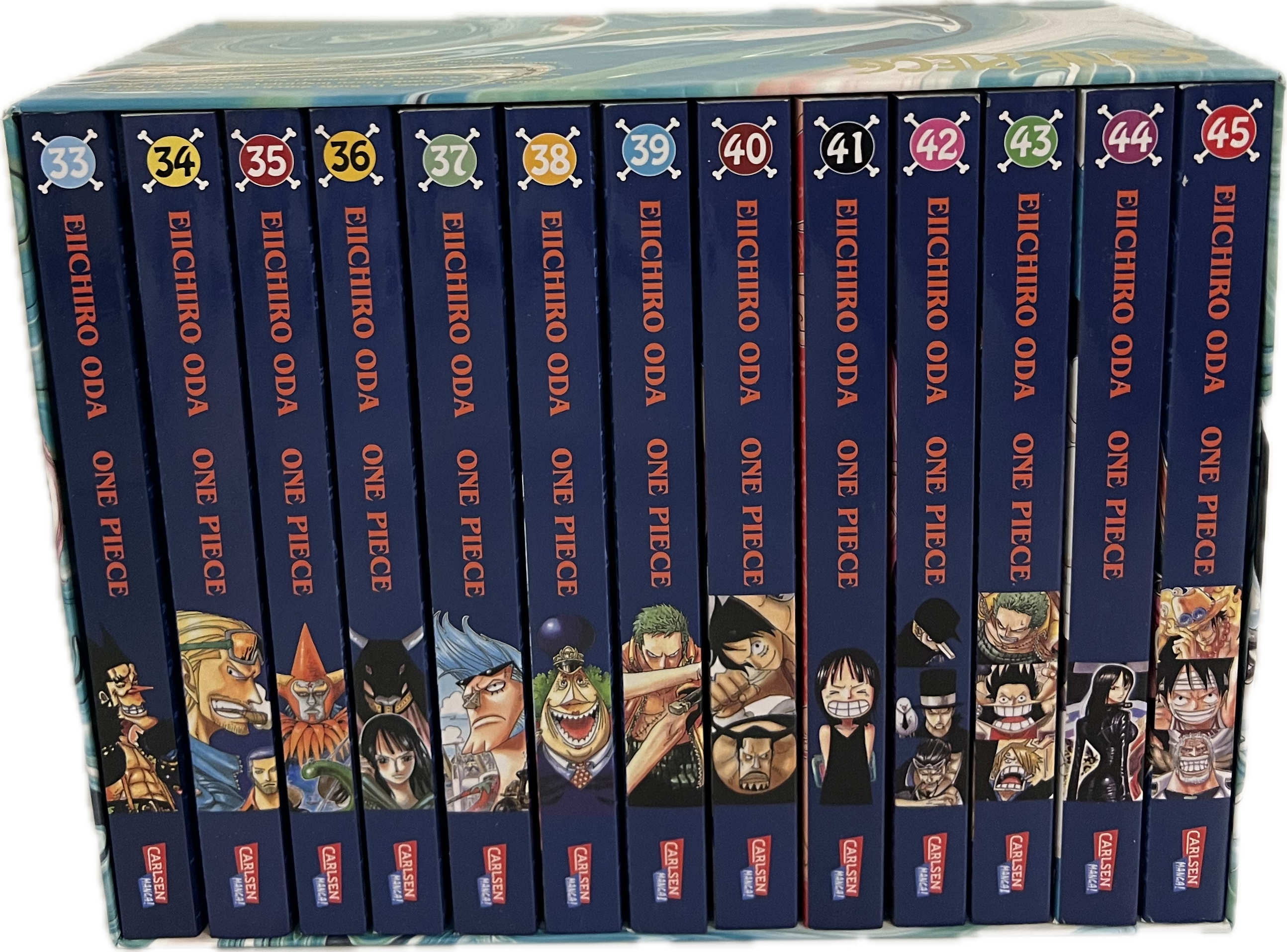 One Piece Slipcase Water Seven Arc 33-45