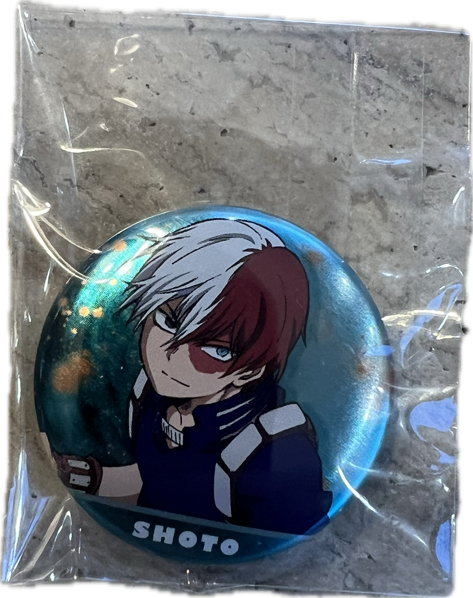 Shoto Todoroki Button