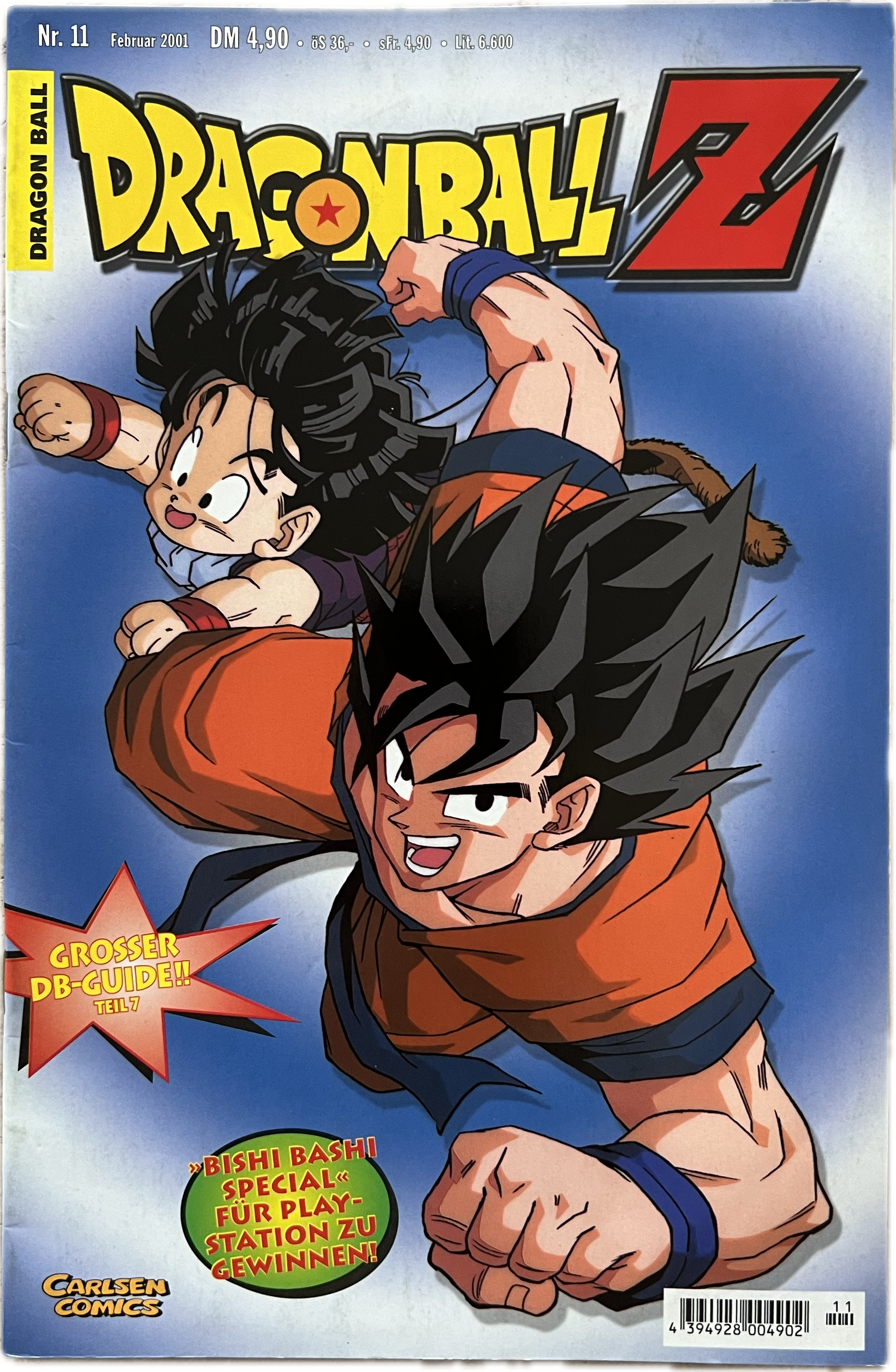 Dragon Ball Z Comic Heft 11