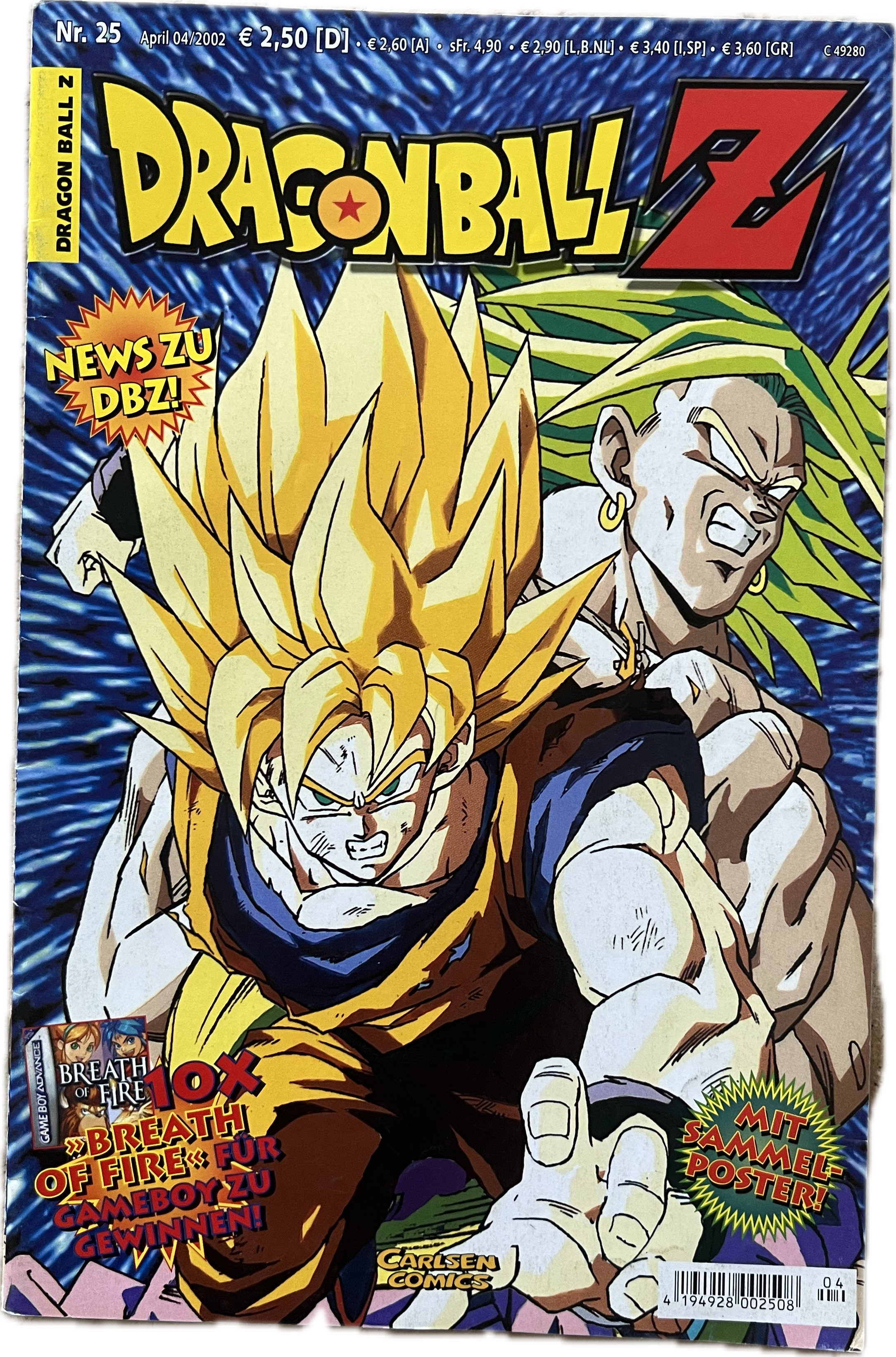 Dragon Ball Z Comic Heft 25