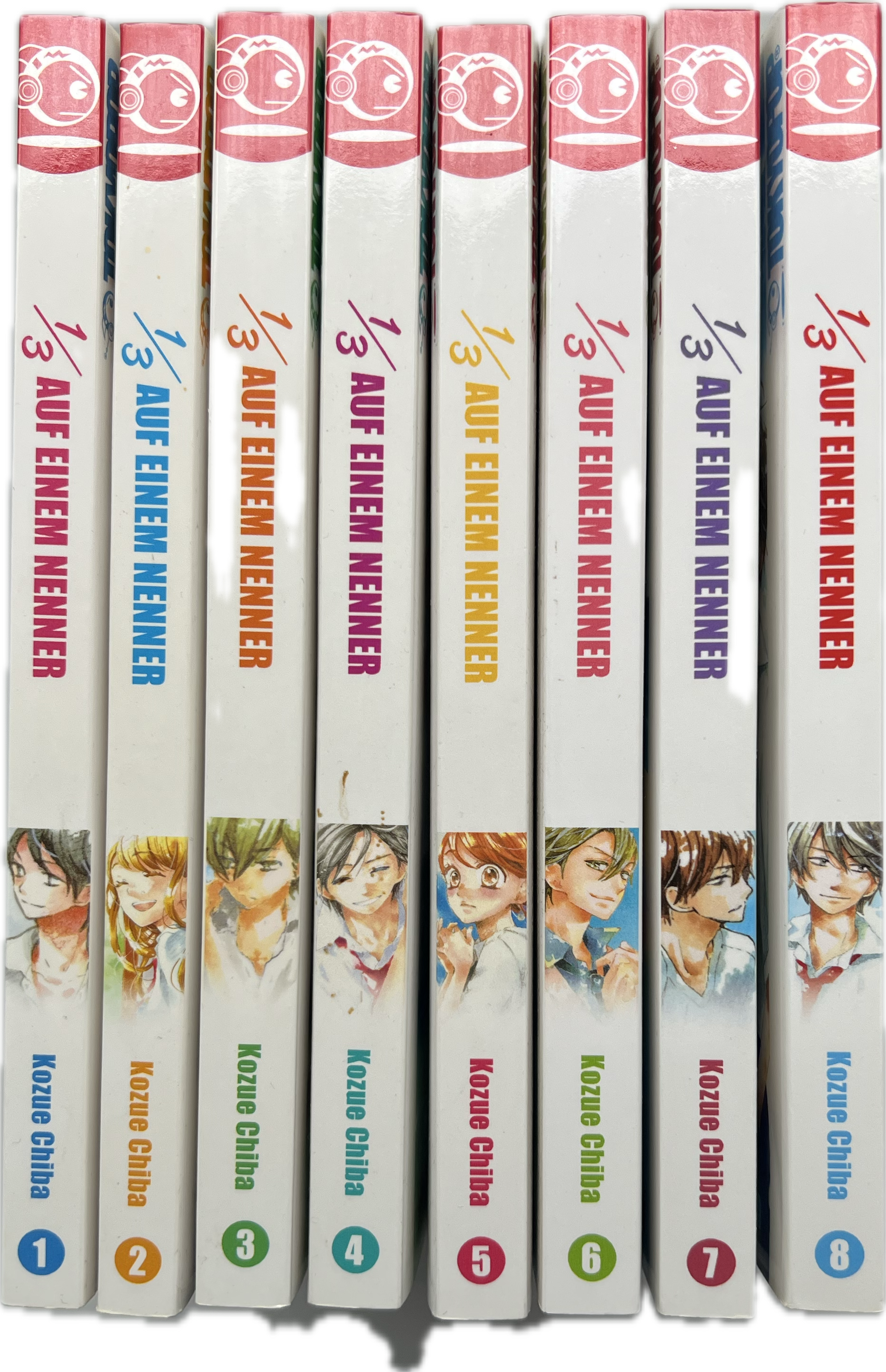 1/3 on a denominator 1-8 complete series