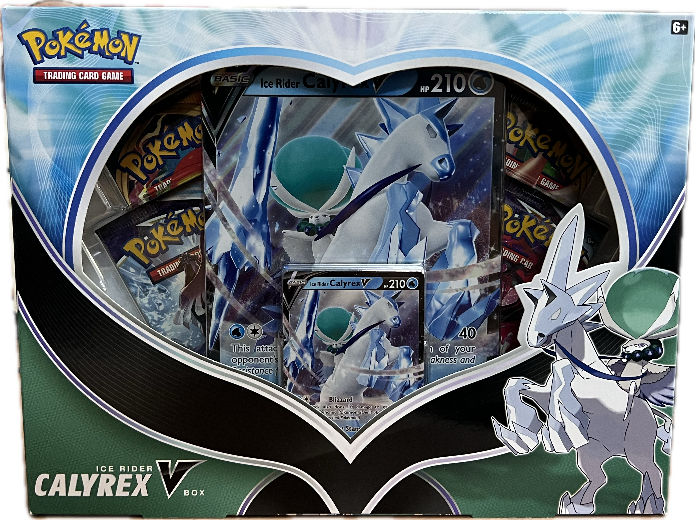 Pokemon TCG Ice Rider Calyrex V-Box Englisch