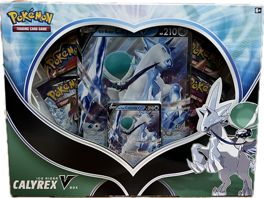 Pokemon TCG Ice Rider Calyrex V-Box Englisch