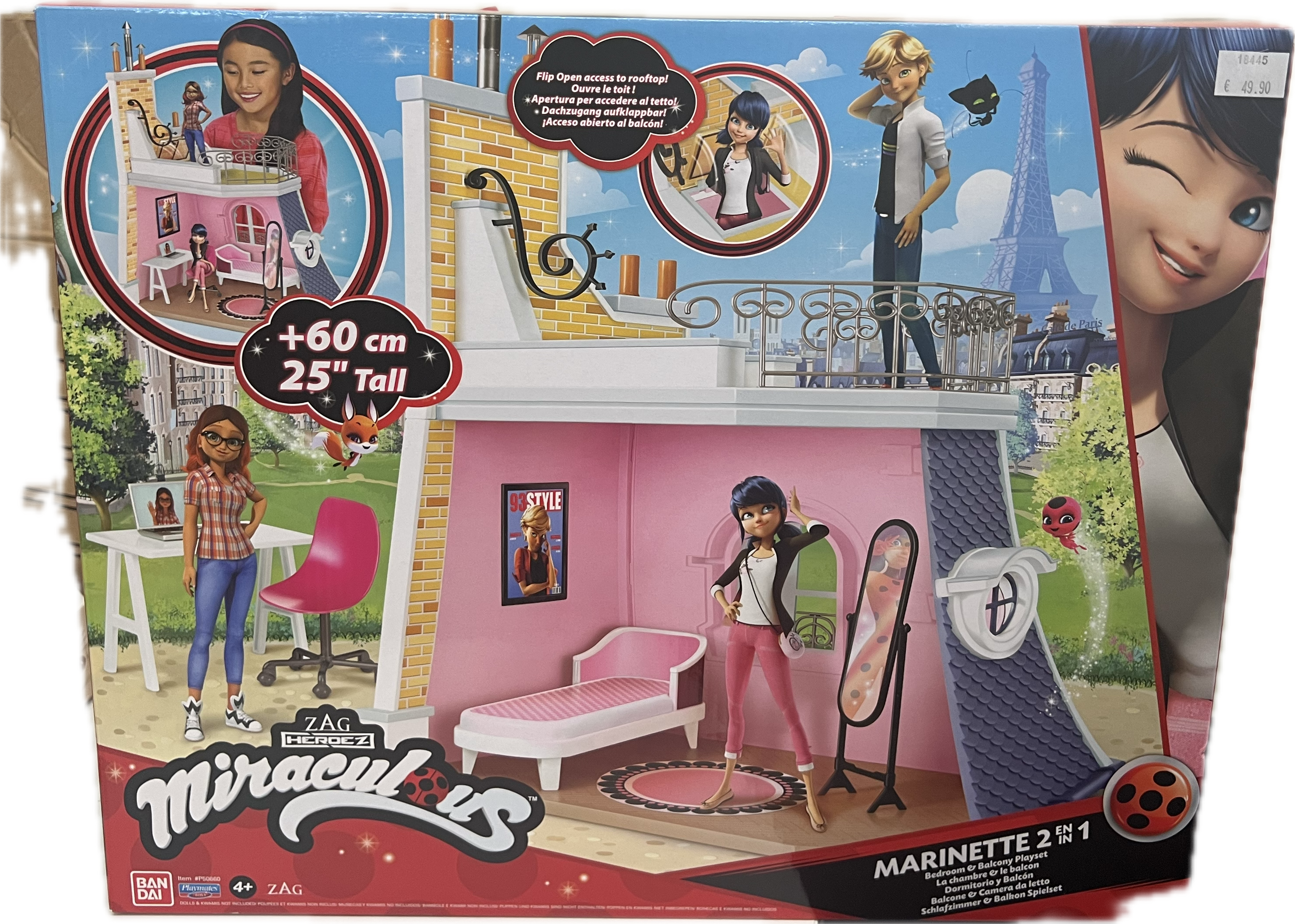 Miraculous - Marinette Dupain-Cheng Puppenhaus / Spielset