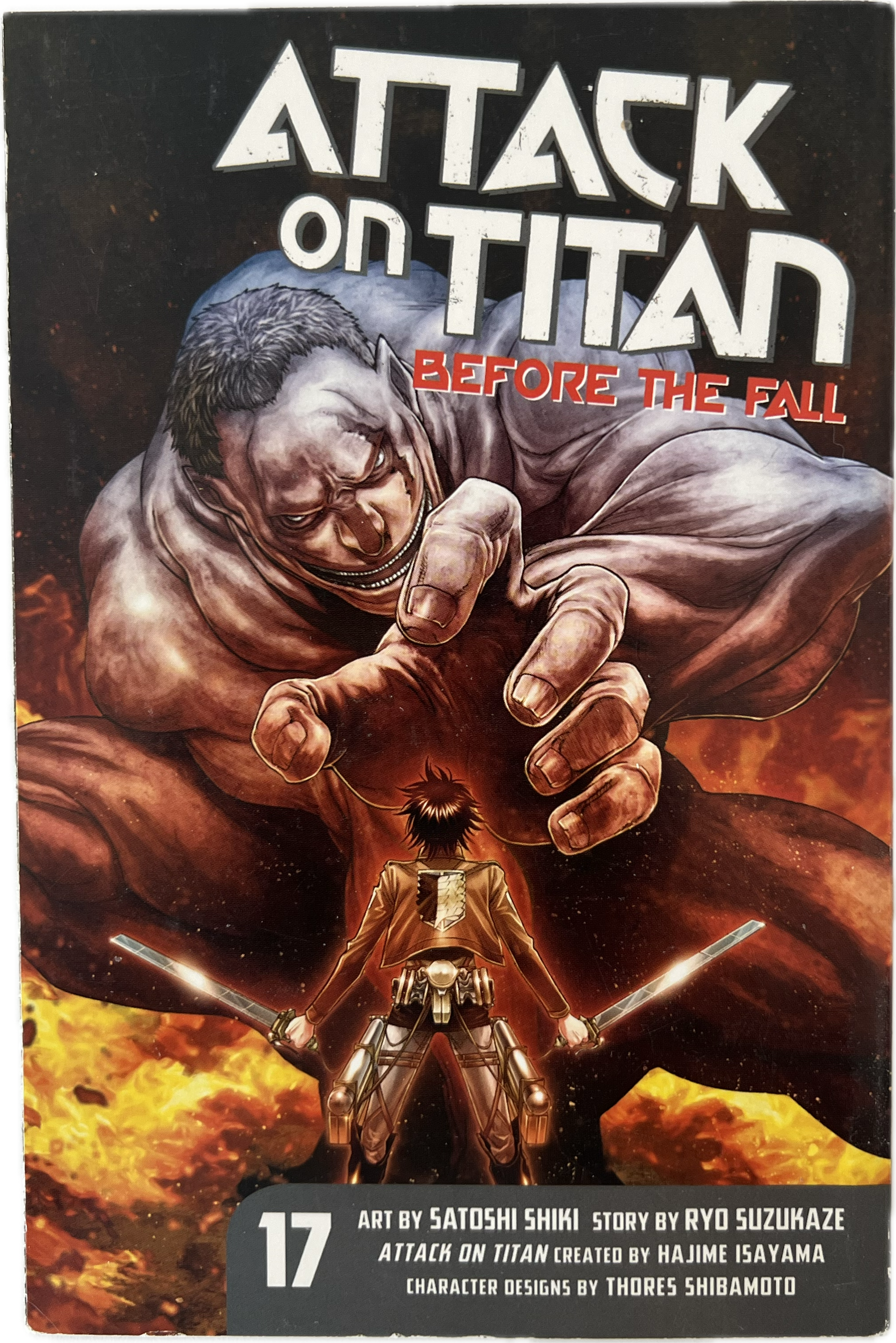 Attack on Titan Before the Fall 17 English
