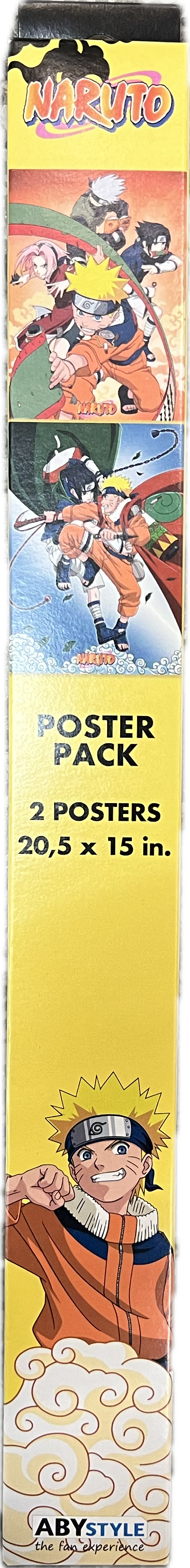 Naruto 2x Poster-Set 52 x 38cm