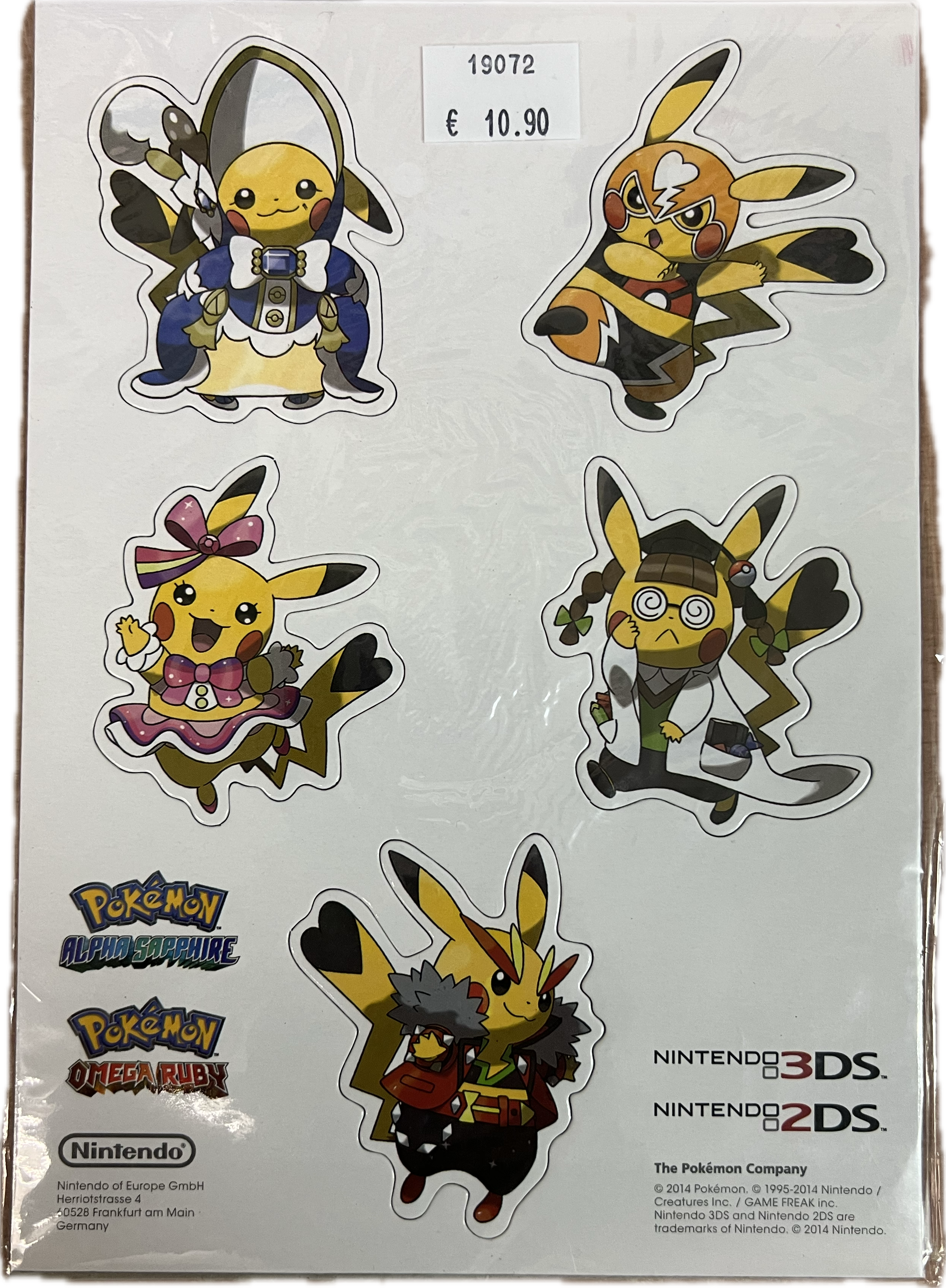 Pokemon Magnet Set