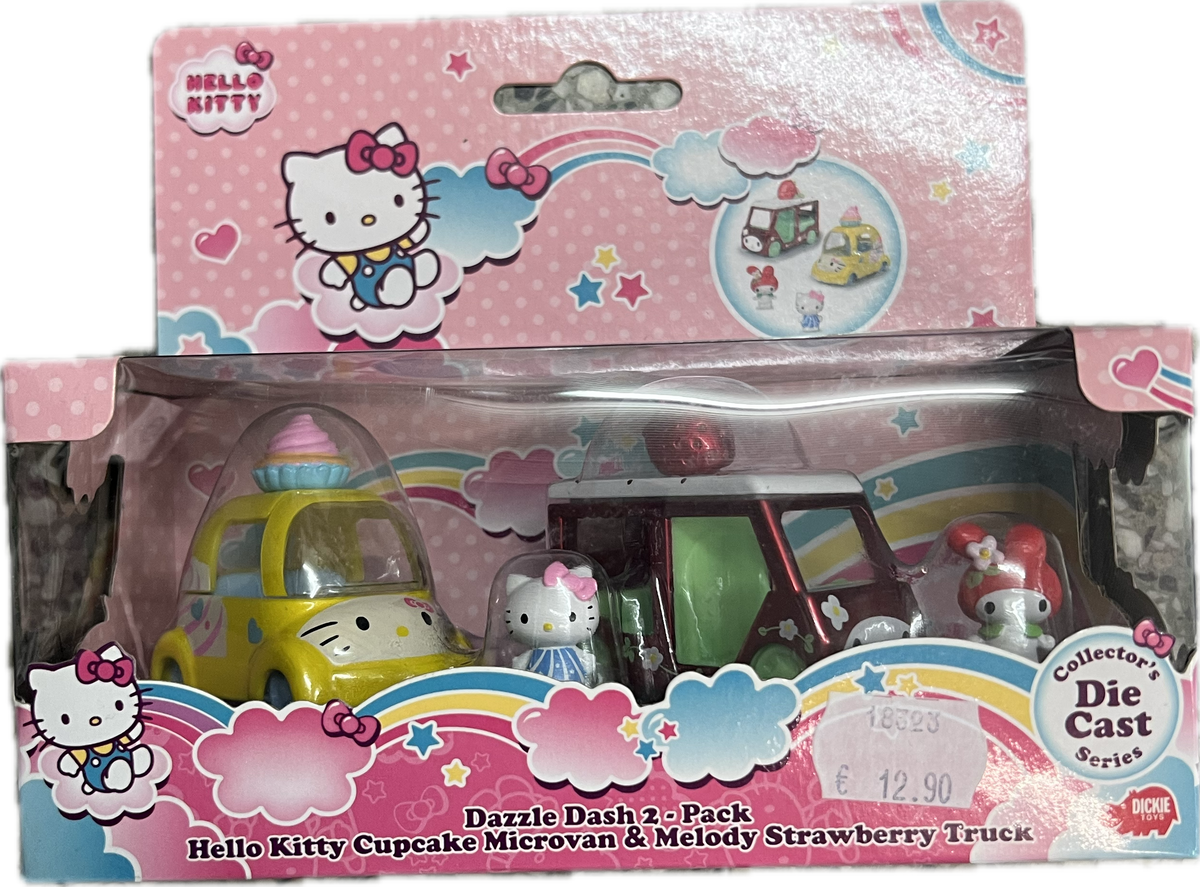 Hello Kitty Dazzle Dash 2-Pack / Fahrzeug- & Figuren-Set