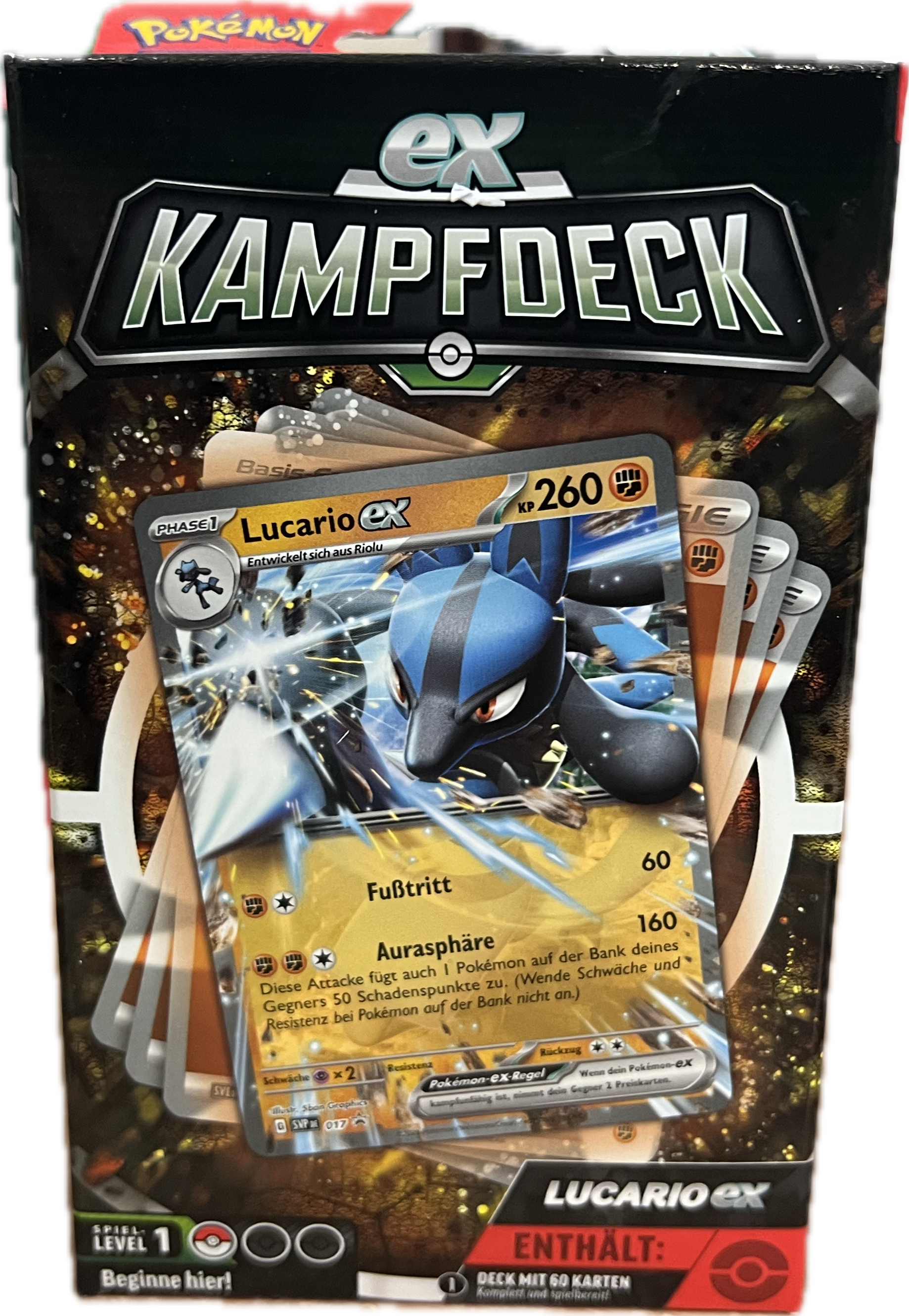 Pokemon TCG Kampfdeck Lucario Ex Deutsch