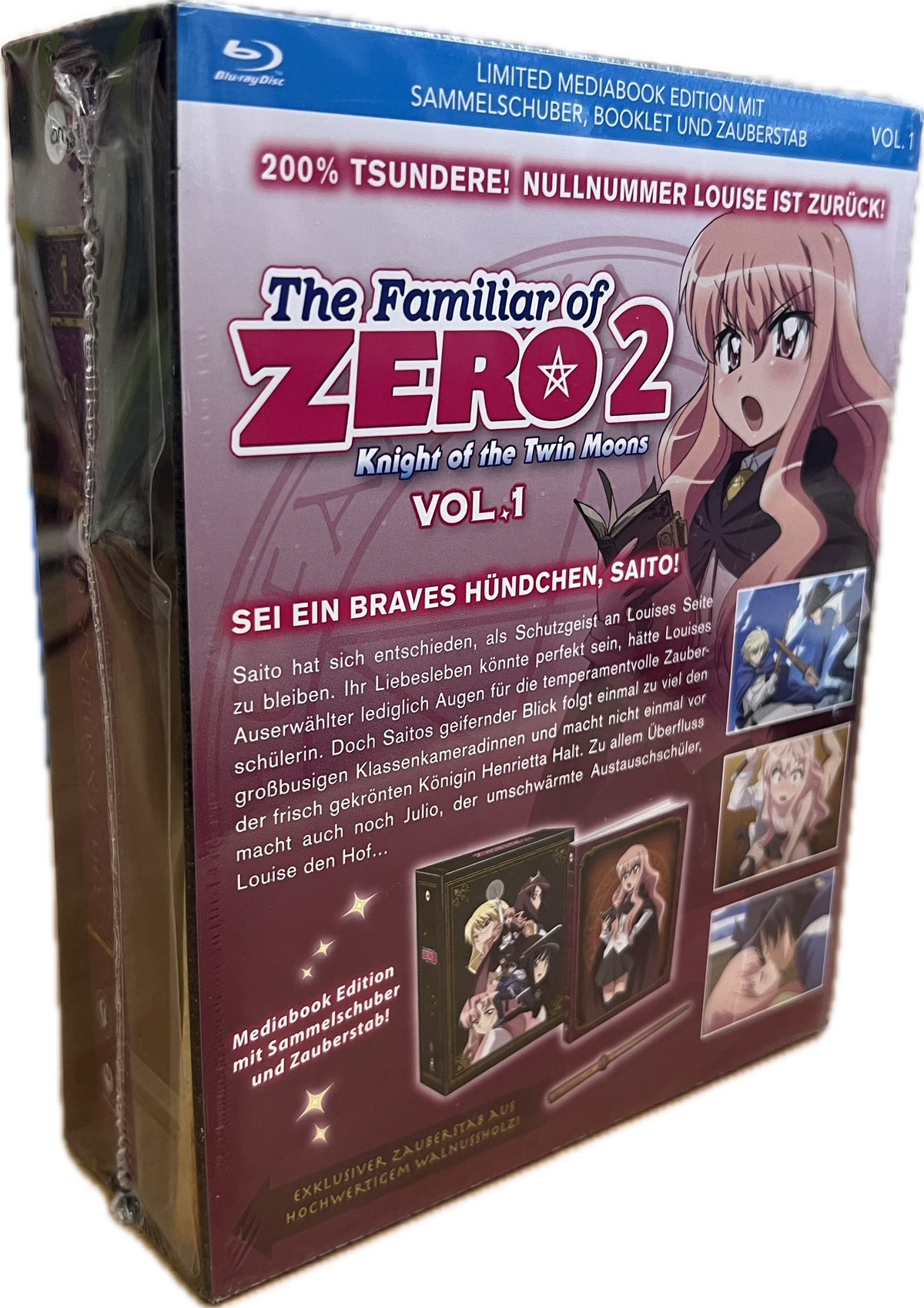 Familiar of Zero 2 – Knight of the Twin Moons (Vol. 1) Blu-ray