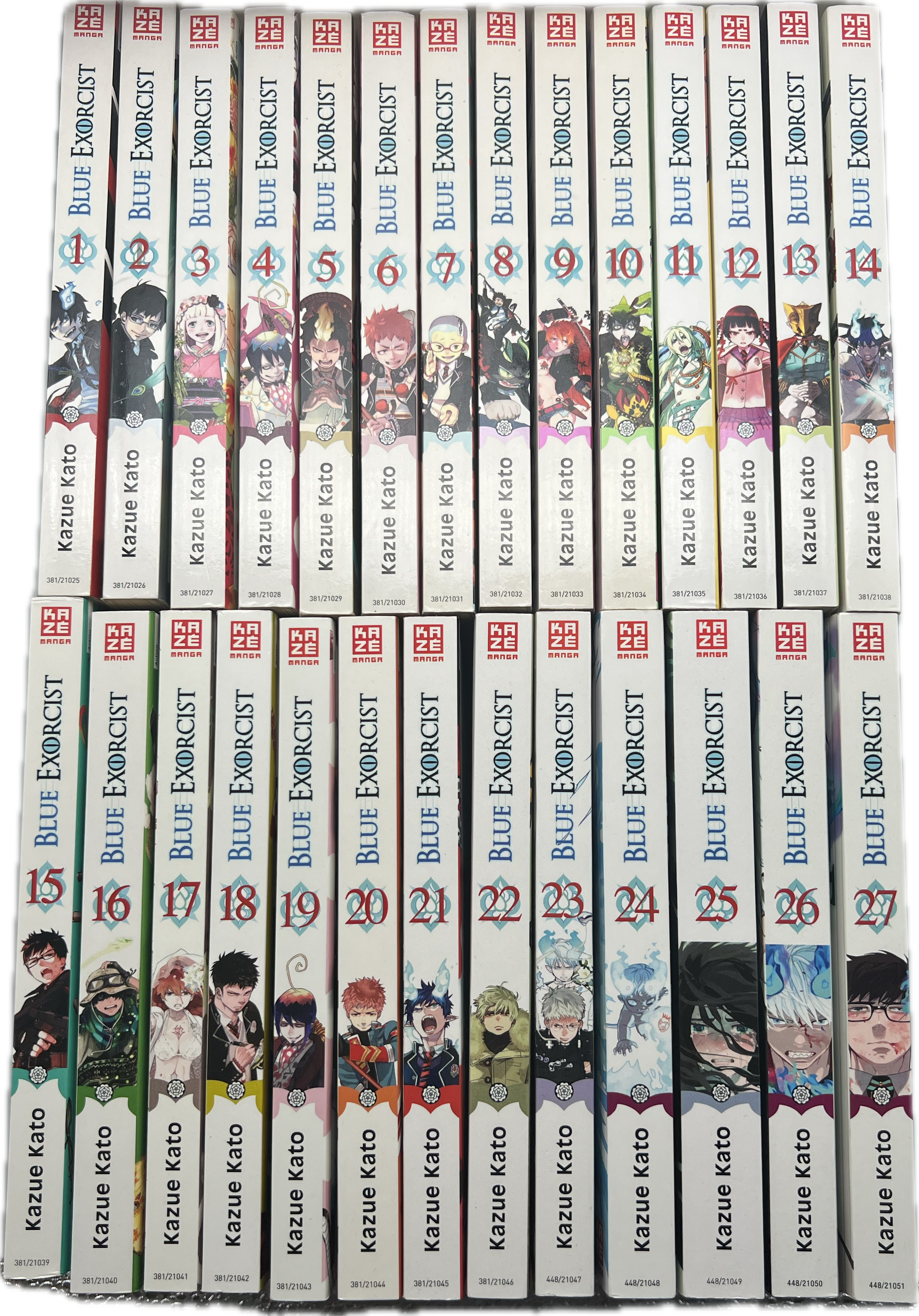 Blue Exorcist 01-27 komplette Reihe