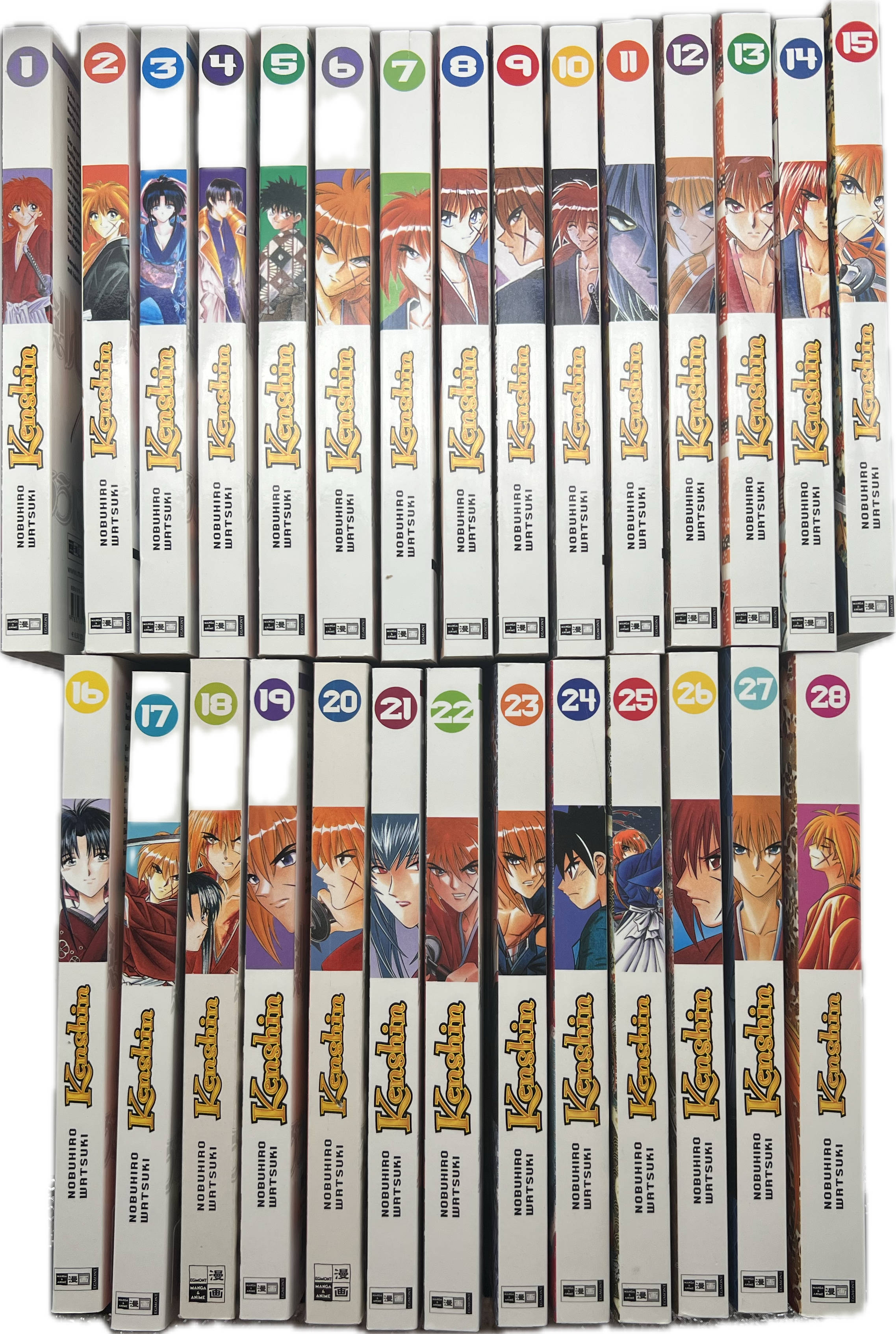 Kenshin 1-28 komplette Reihe