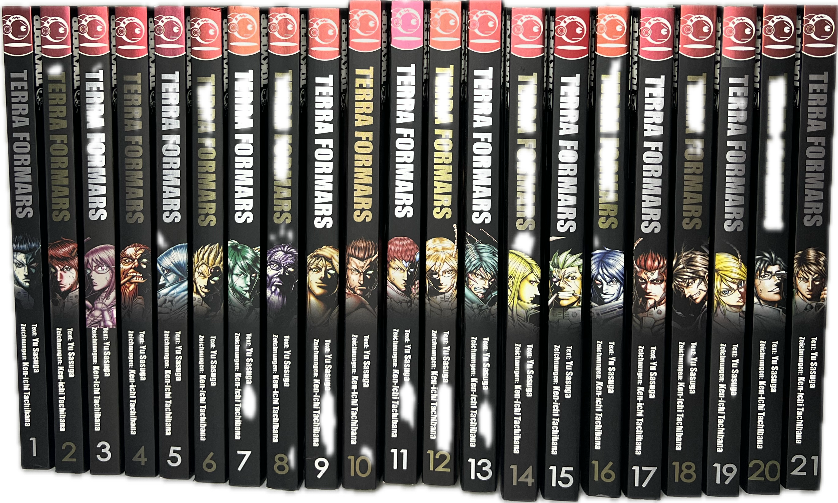 Terra Formars 01-21 komplette Reihe