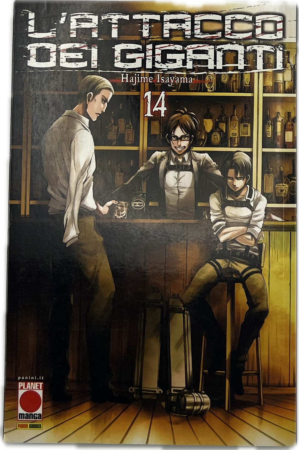 Attack on Titan 14 Italienisch