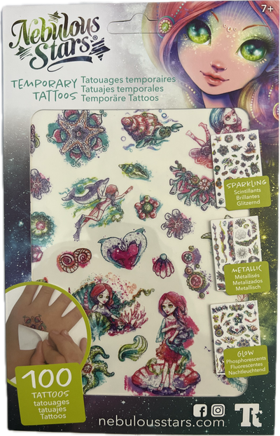 Nebulous Stars – Temporary Tattoos