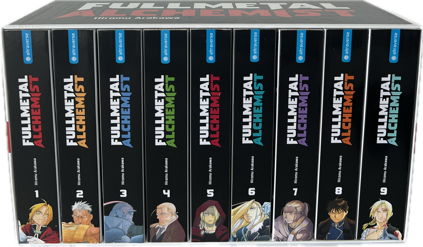 Full Metal Alchemist Massiv Schuber 1-9