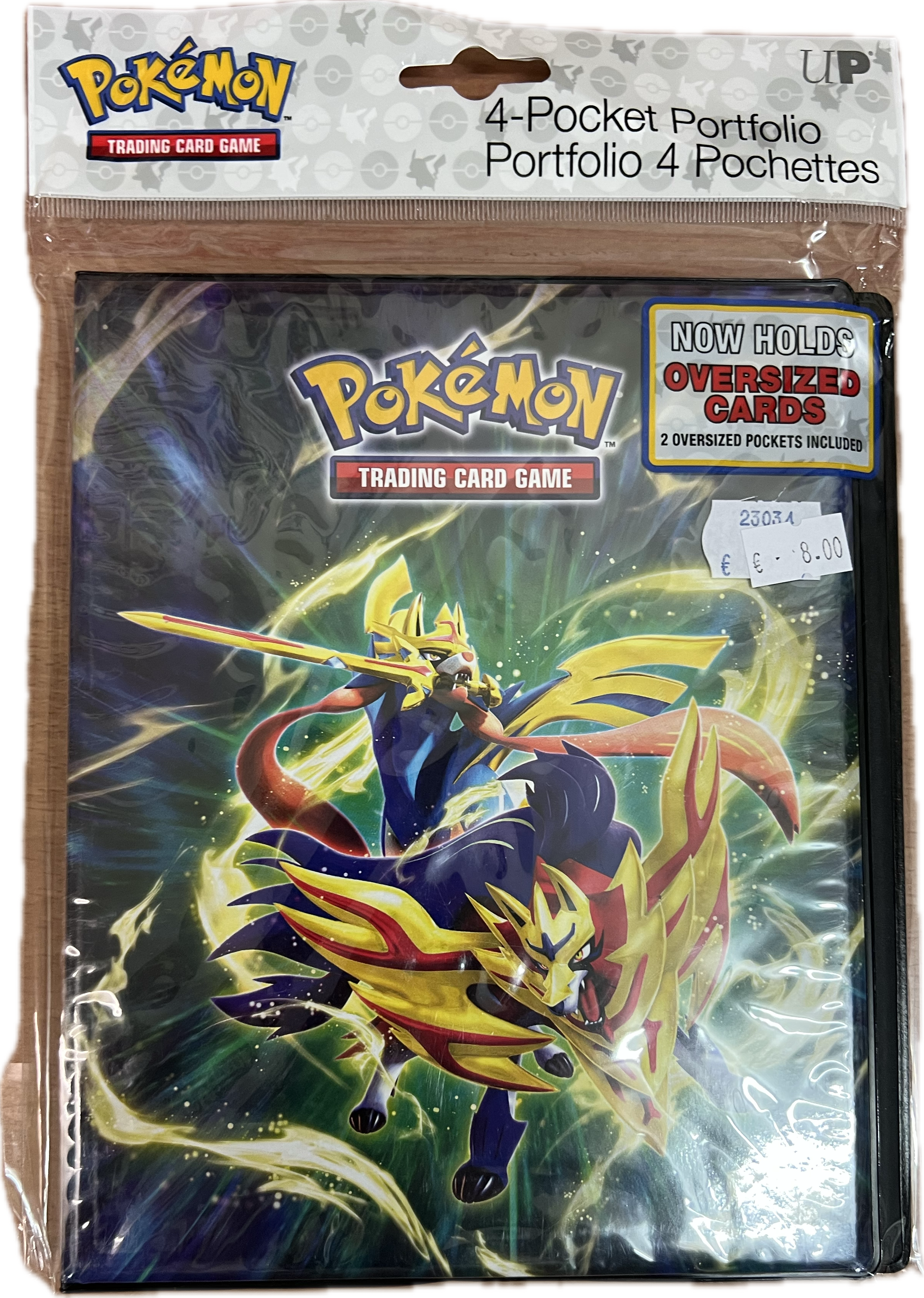 Pokemon Zacian & Zamazenta TCG 4-Pocket Portfolio