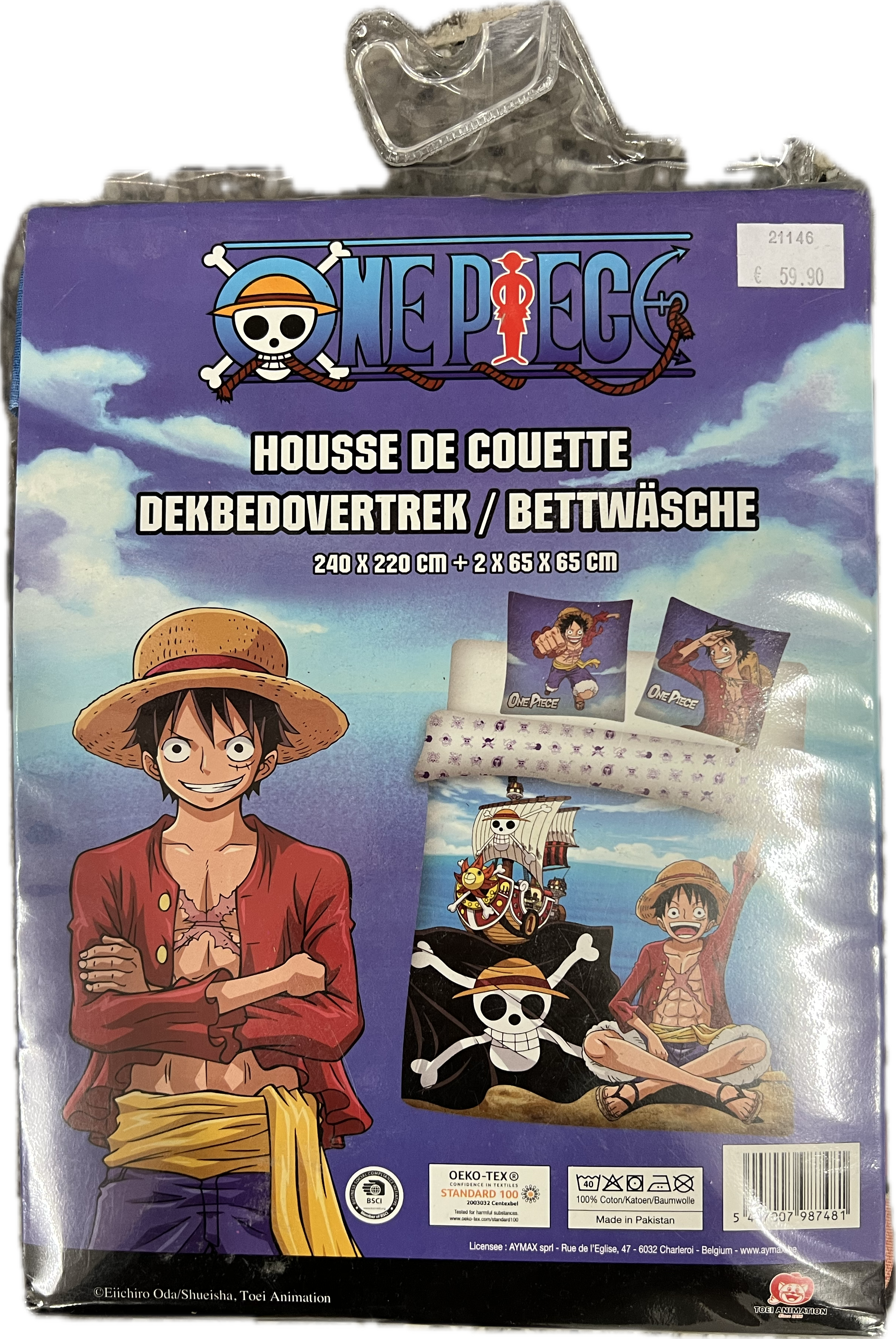 One Piece Bettwäsche-Set