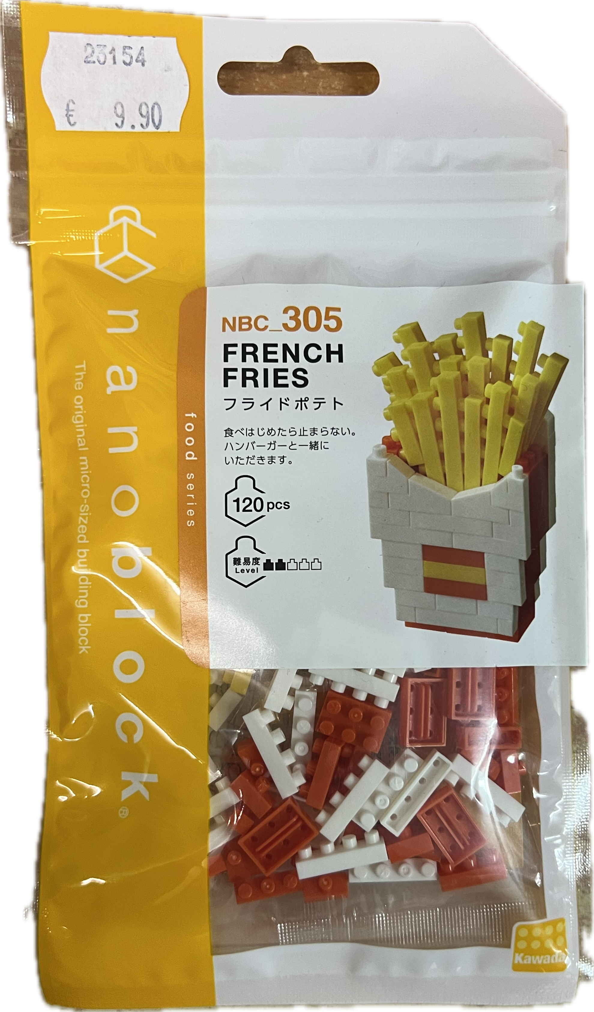 French Fries Nanoblock Bauset