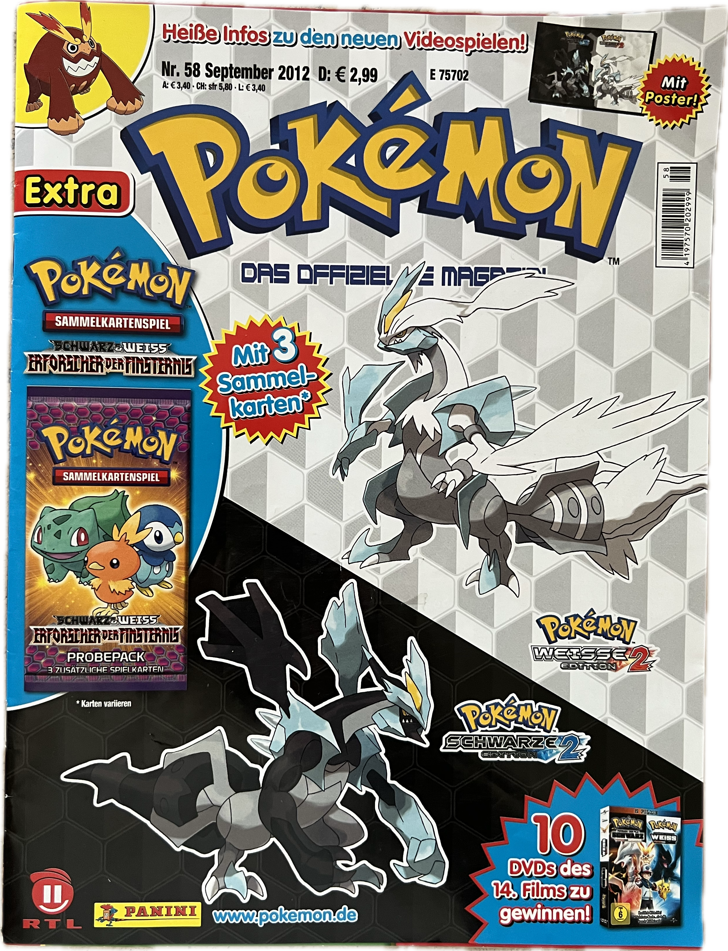 Pokemon Comic Heft 58