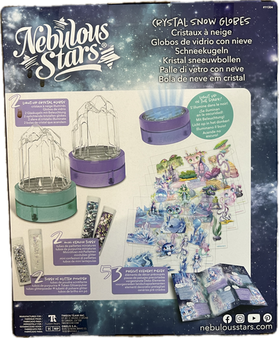 Nebulous Stars – Crystal Snow Globes