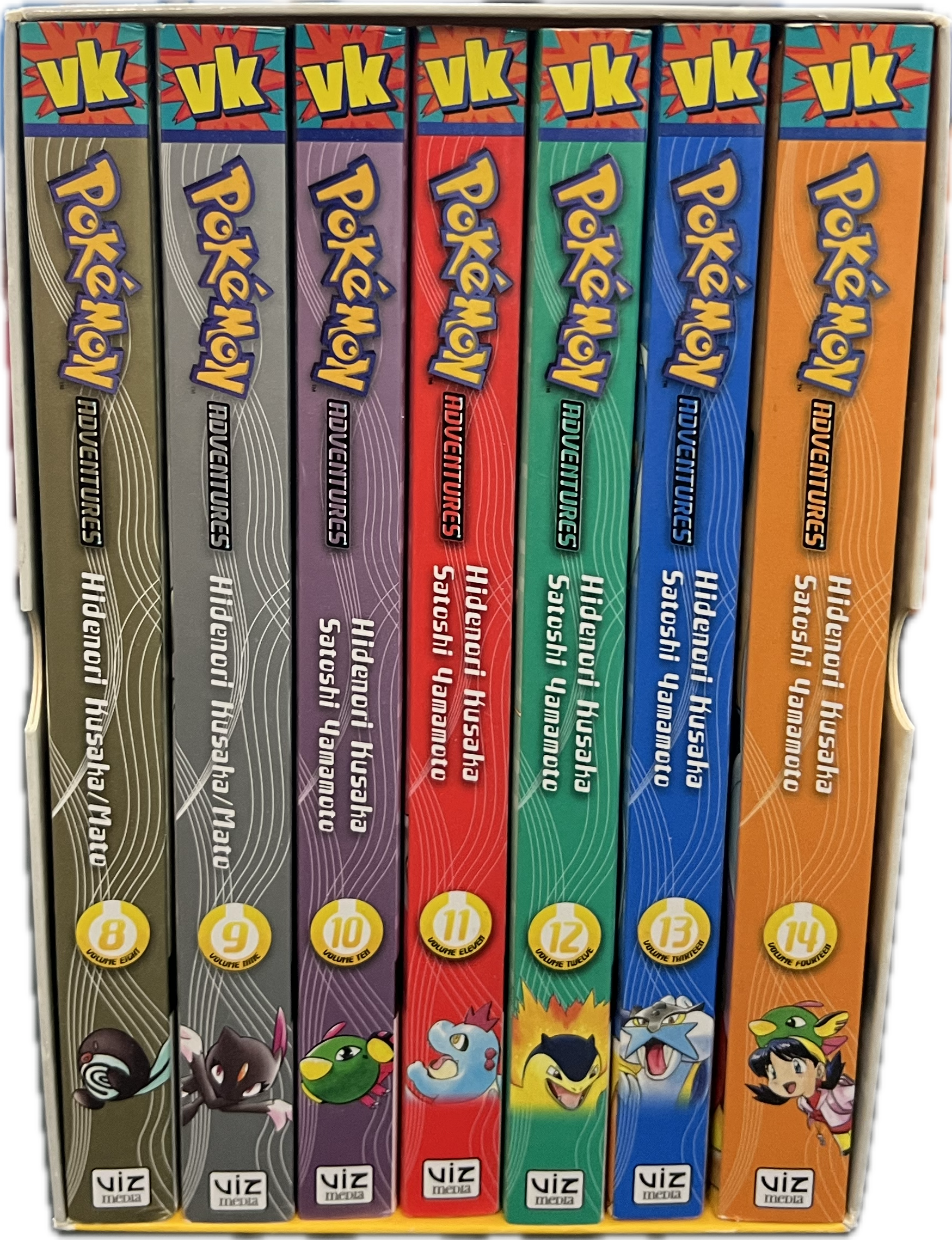 Pokemon Adventures Box 08-14 Englisch