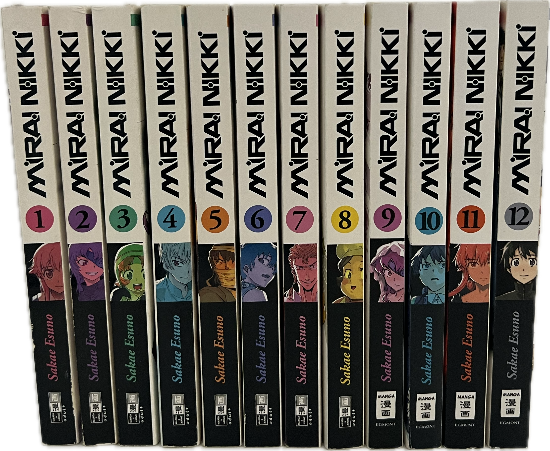 Mirai Nikki 01-12 komplette Reihe