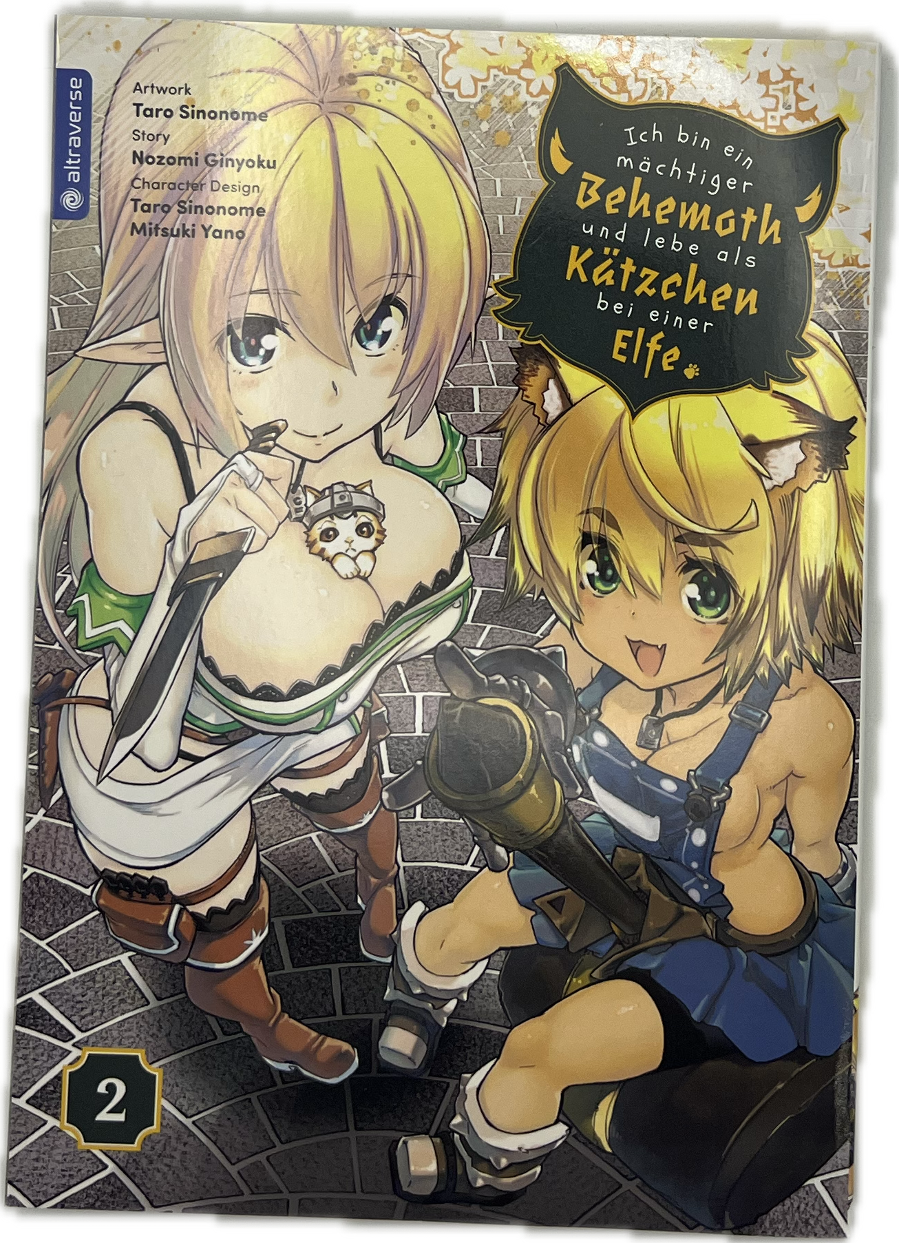 I am a mighty Behemoth and live as a kitten with an Elf 02