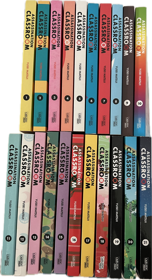 Assassination Classroom 1-21 komplette Reihe