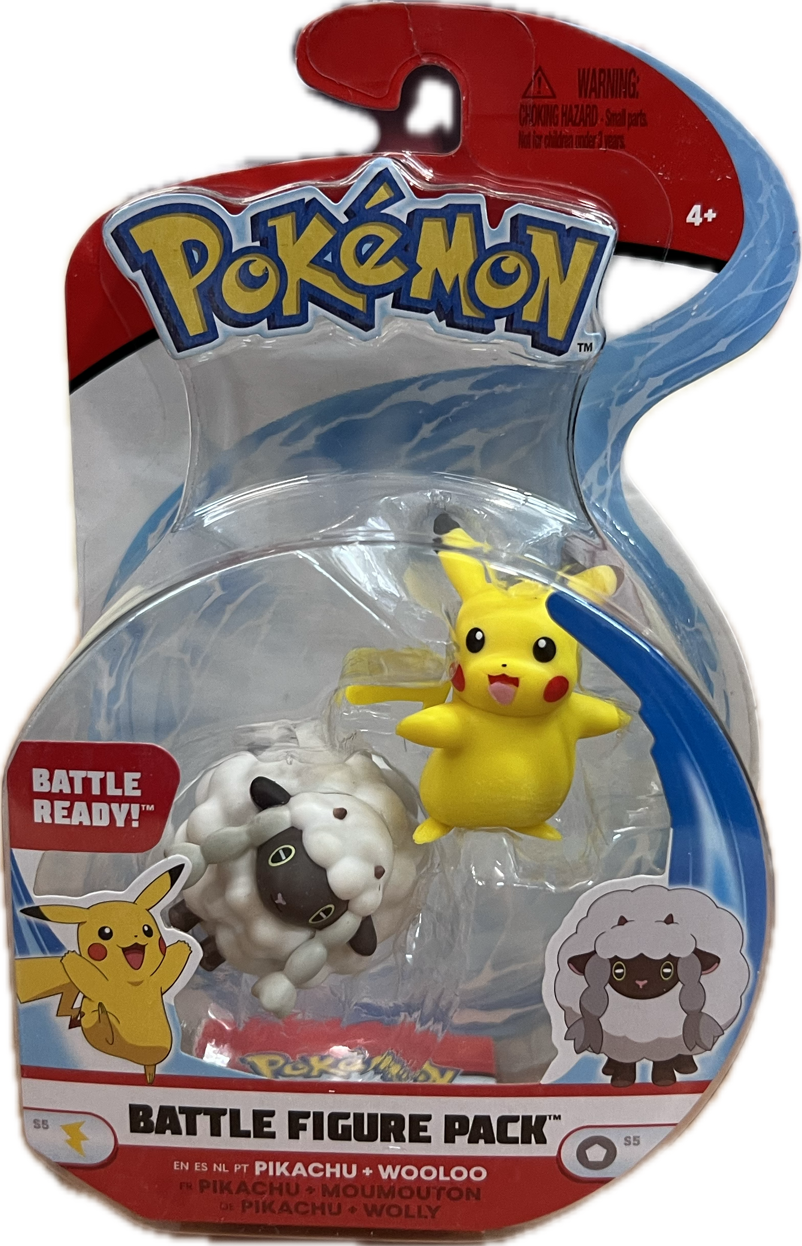 Pikachu & Wolly Figur