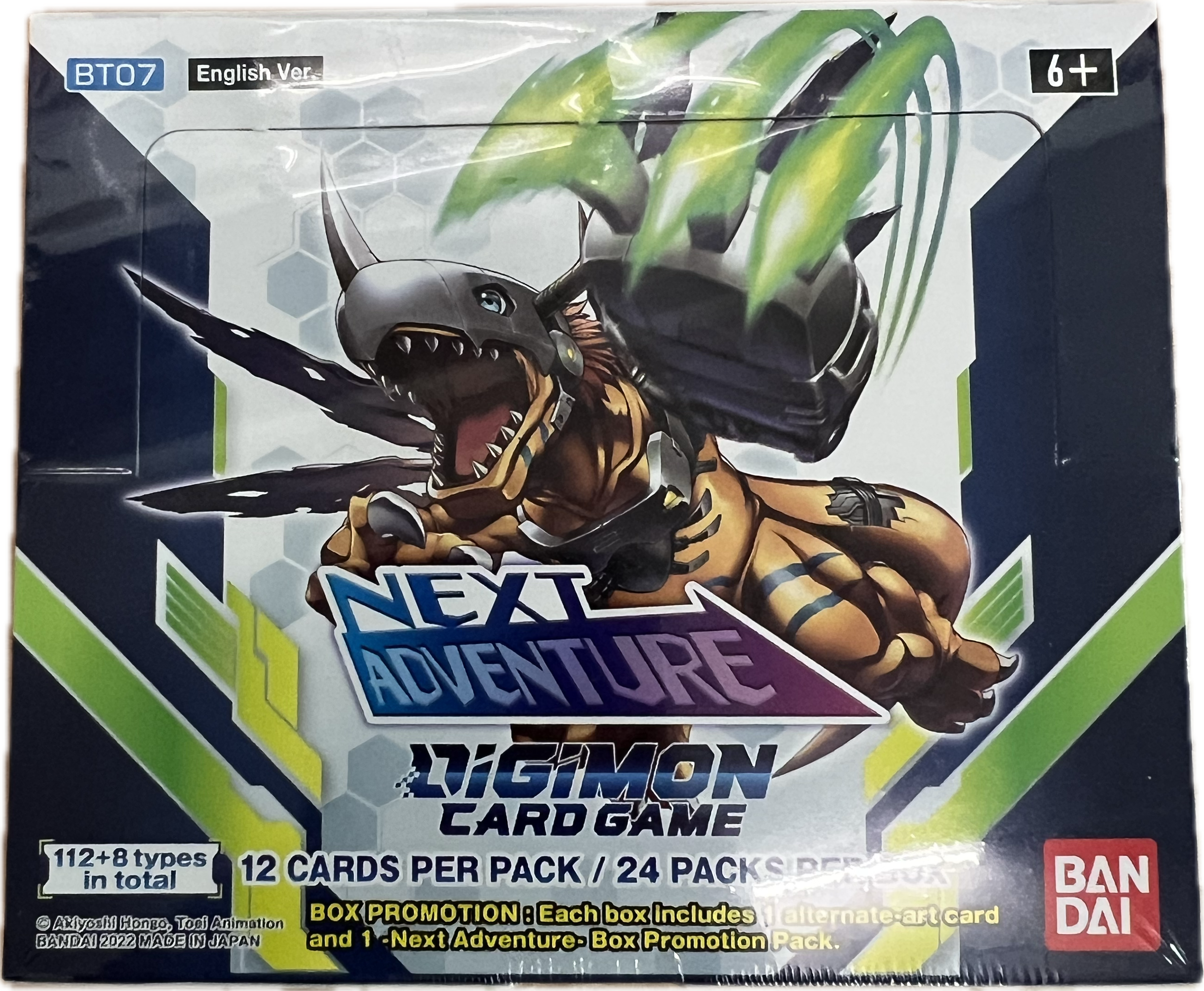 Digimon TCG Booster Box- Next Adventure (BT07) Englisch