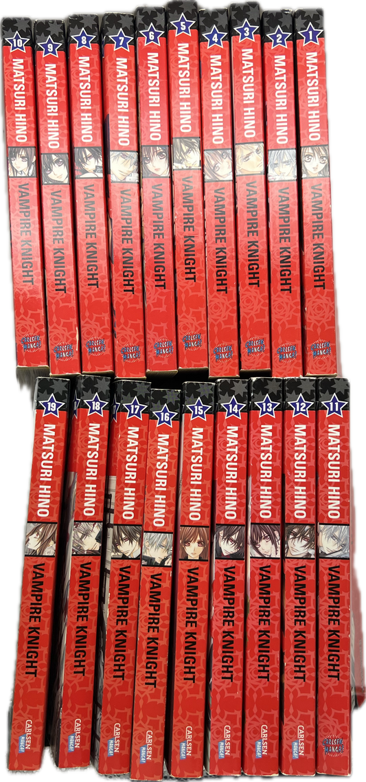 Vampire Knight 1-19 komplette Reihe
