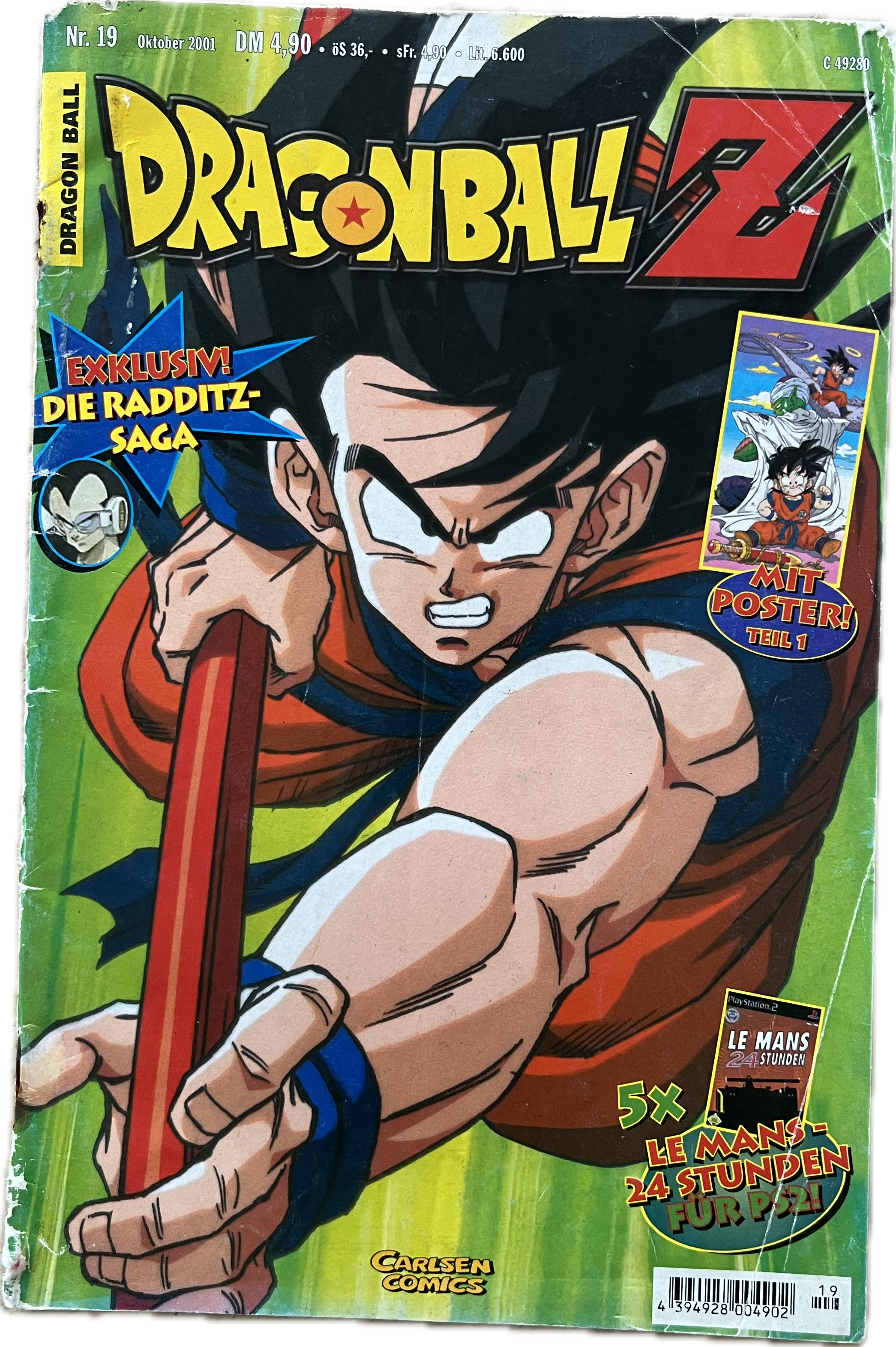 Dragon Ball Z Comic Heft 19