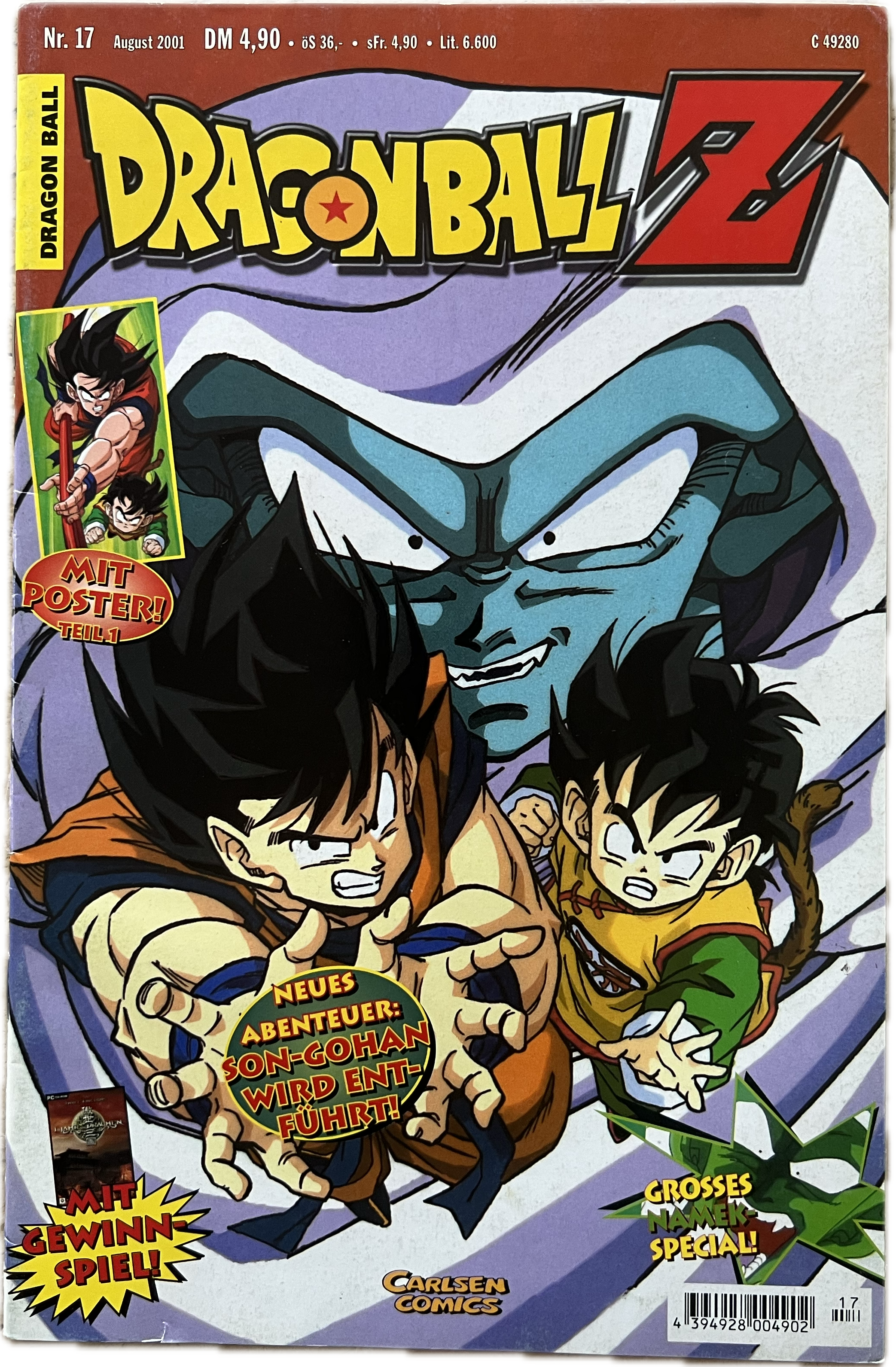 Dragon Ball Z Comic Heft 17