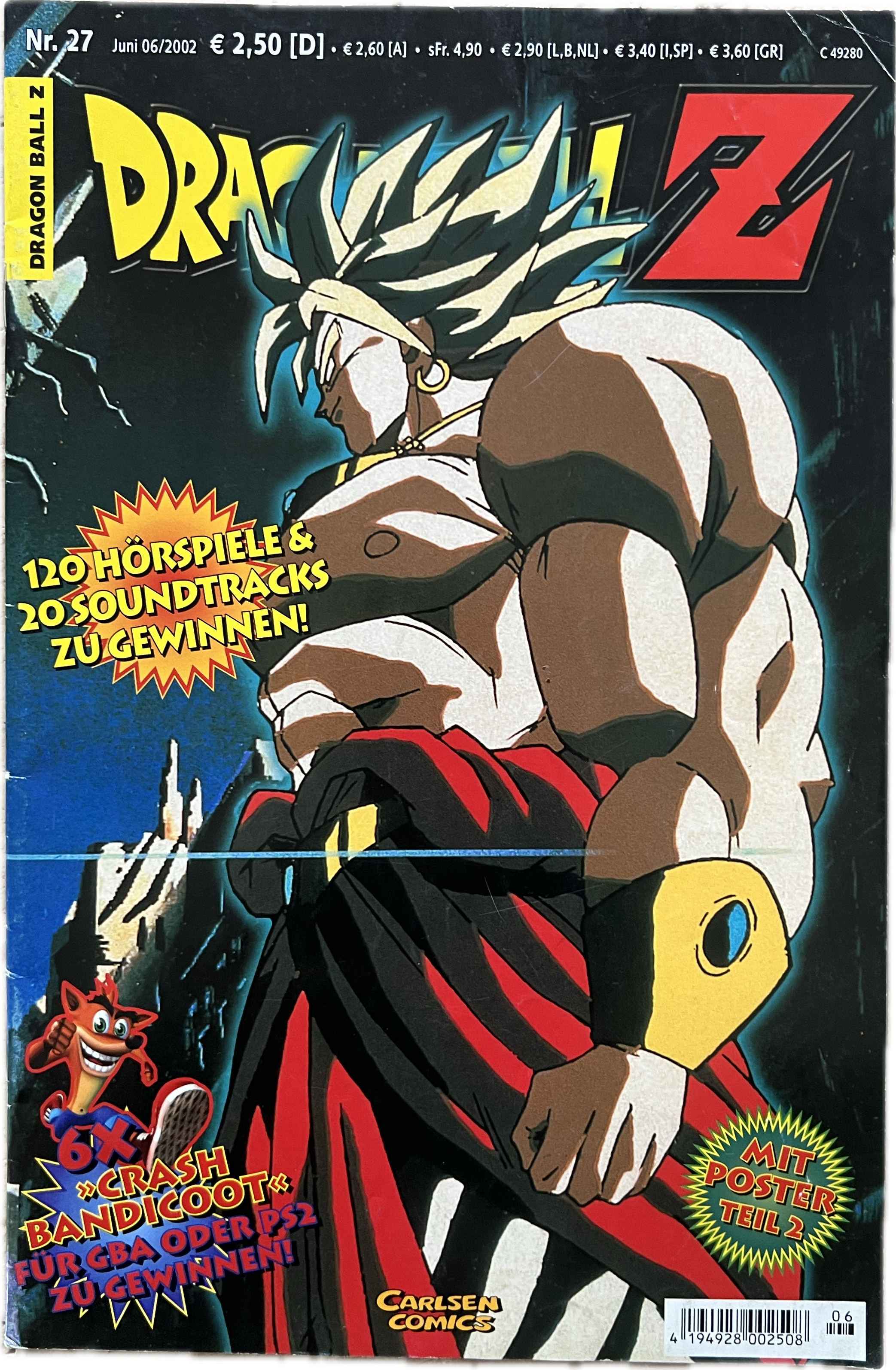 Dragon Ball Z Comic Heft 27