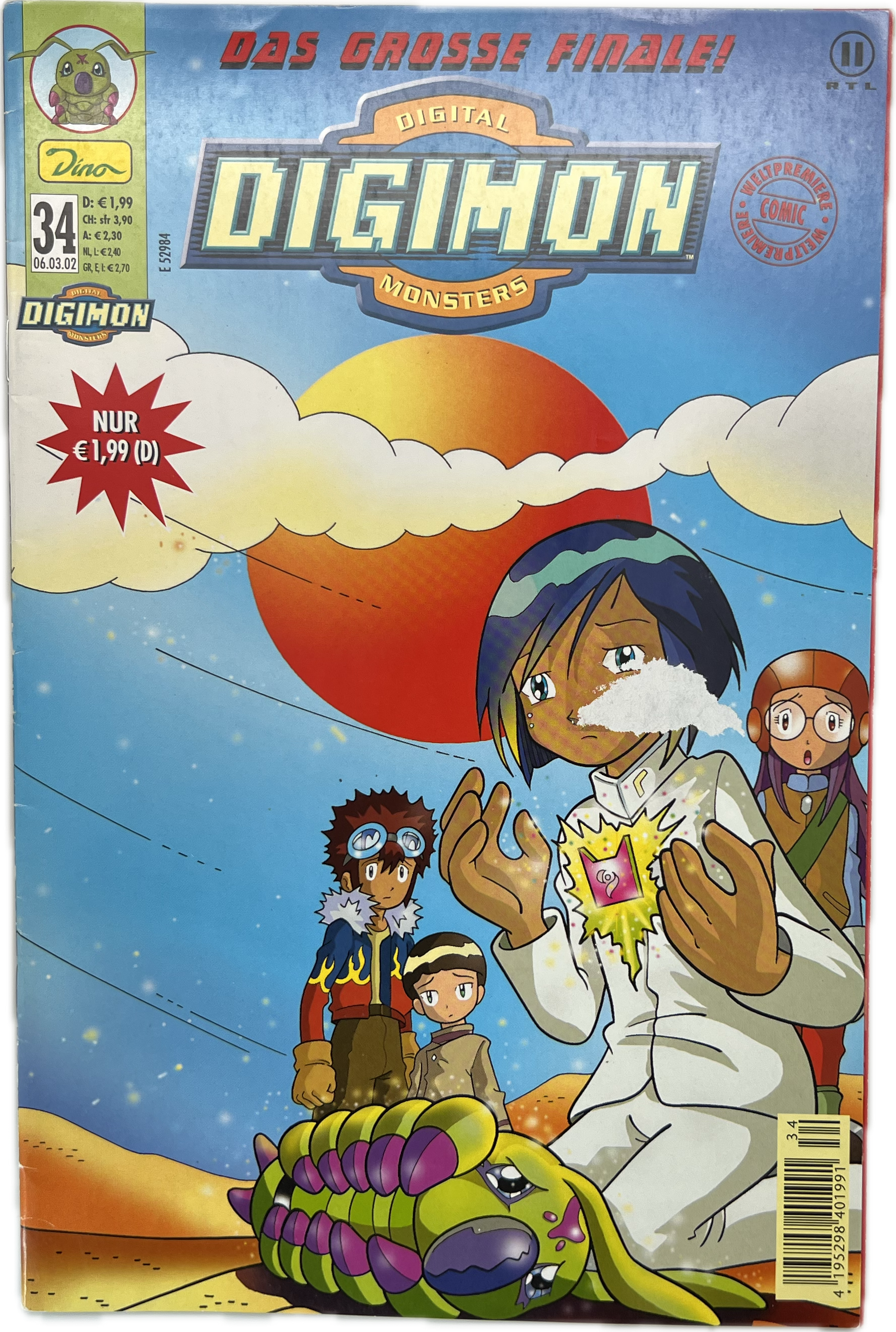 Digimon Comic Heft 34