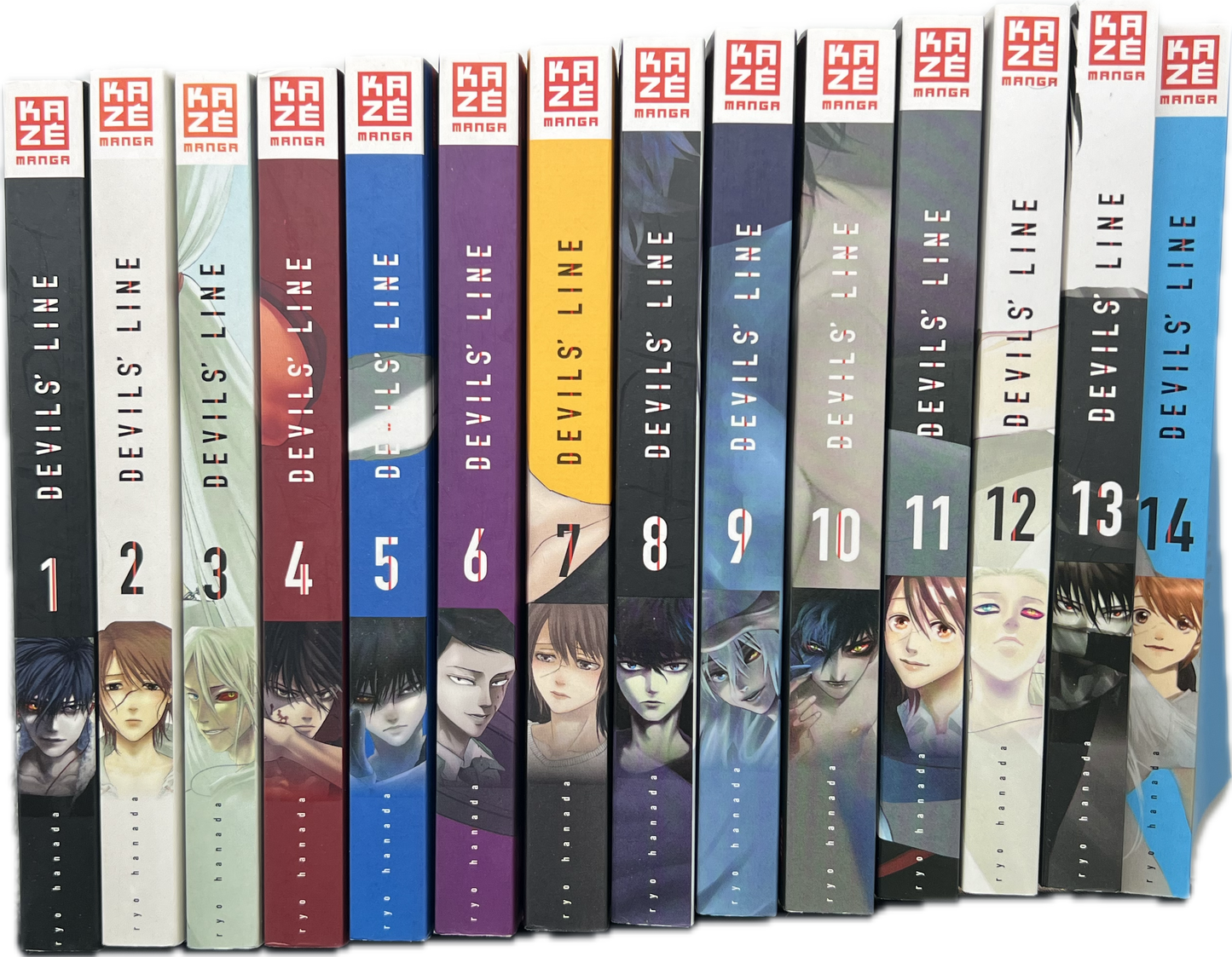 Devils Line 01-14 komplette Reihe