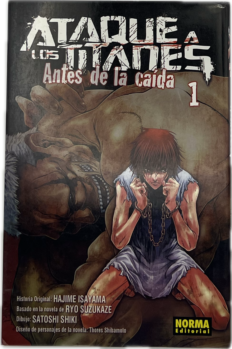 Attack on Titan Before the Fall 01 Spanisch