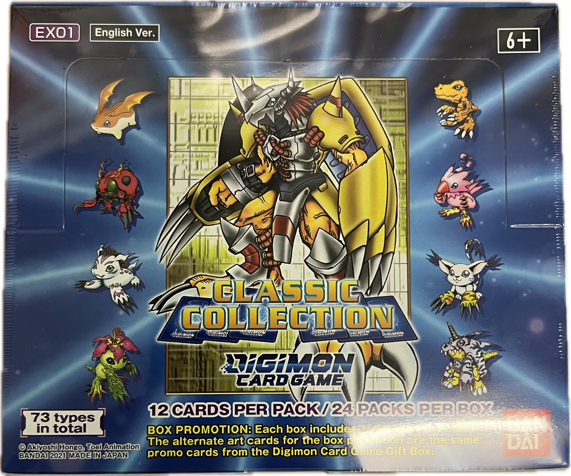 Digimon TCG Booster Box- Classic Collection (EX01) Englisch – Manayga