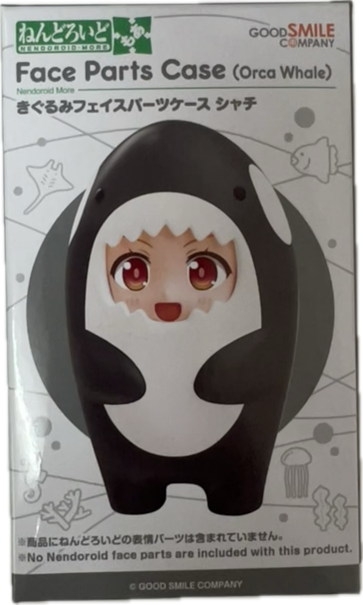 Nendoroid More – Face Parts Case Orca Whale