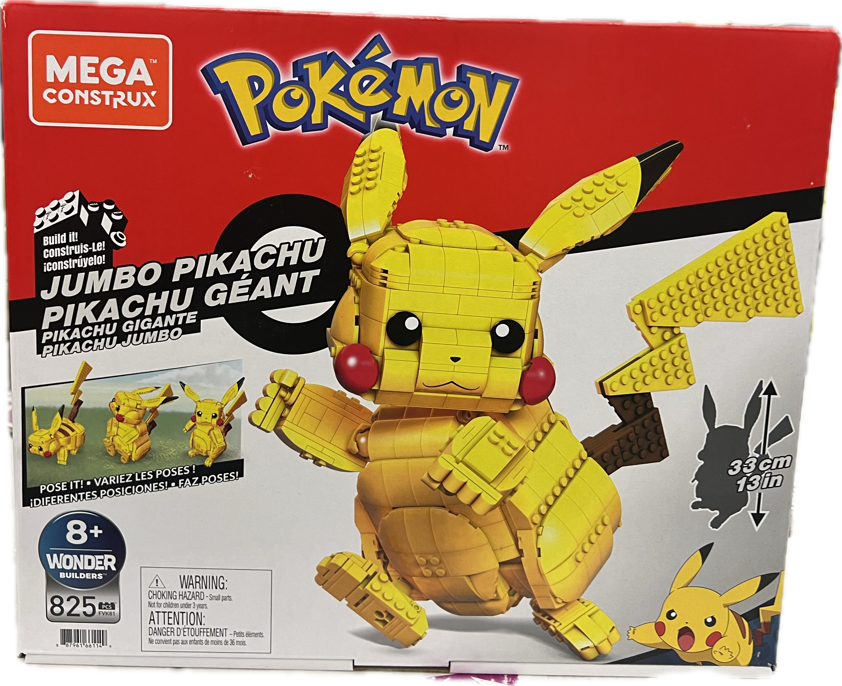 Pikachu Figur Bauset