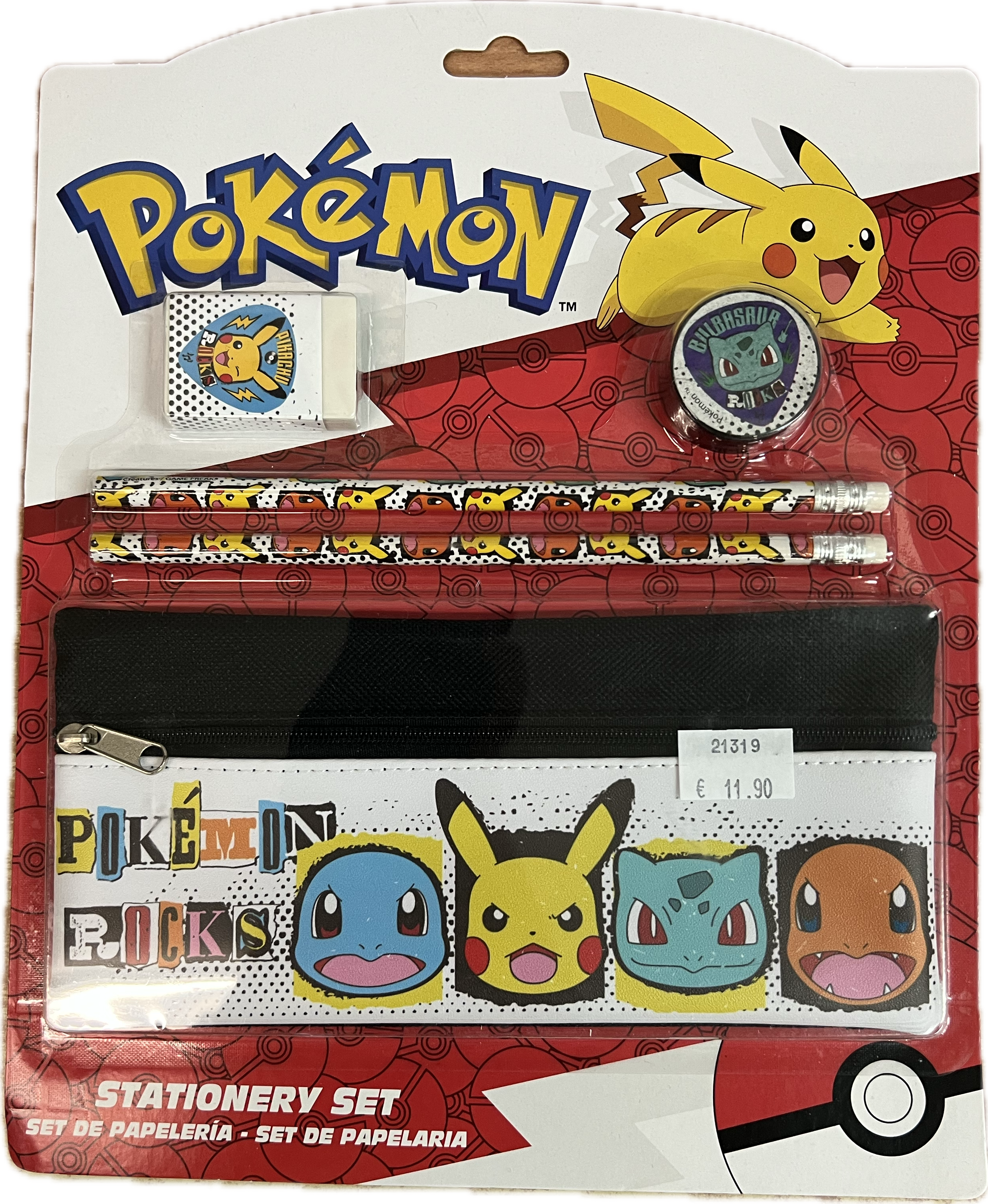 Pokemon Schreibwaren-Set