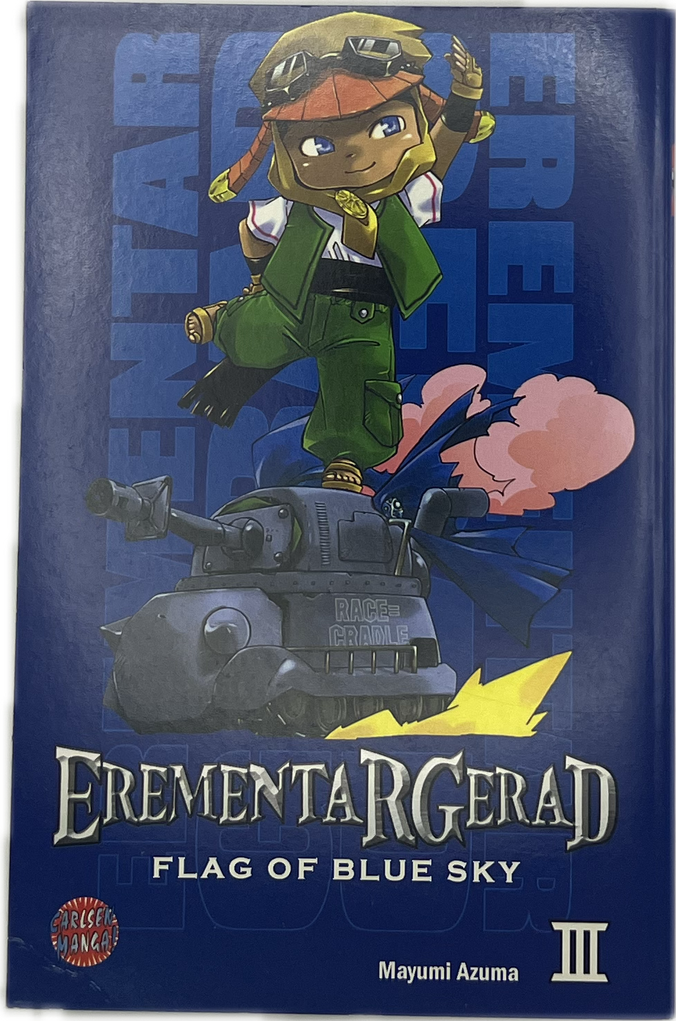 Elementary straight - Flag of blue Sky 02