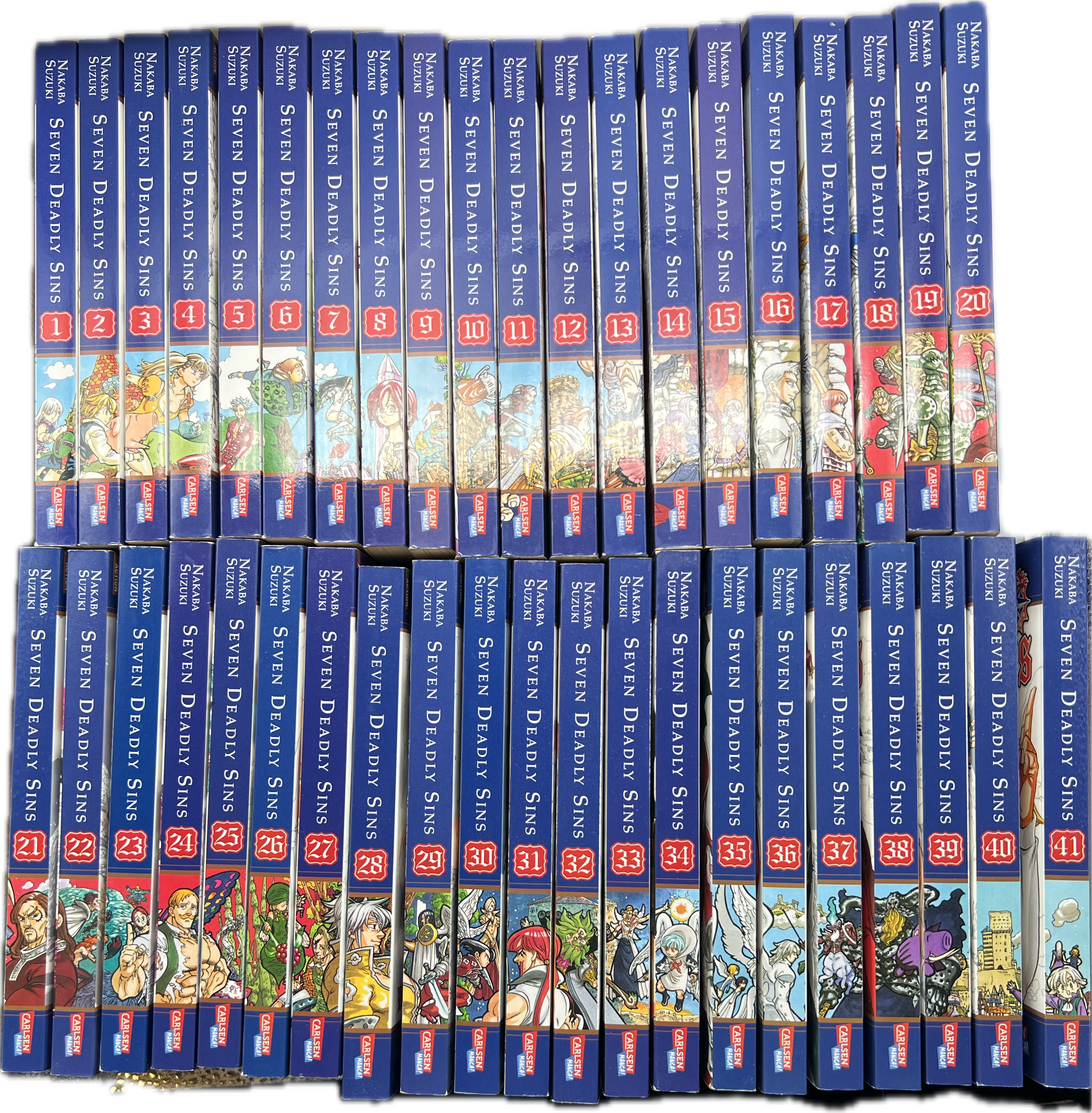Seven Deadly Sins 1-41 komplette Reihe