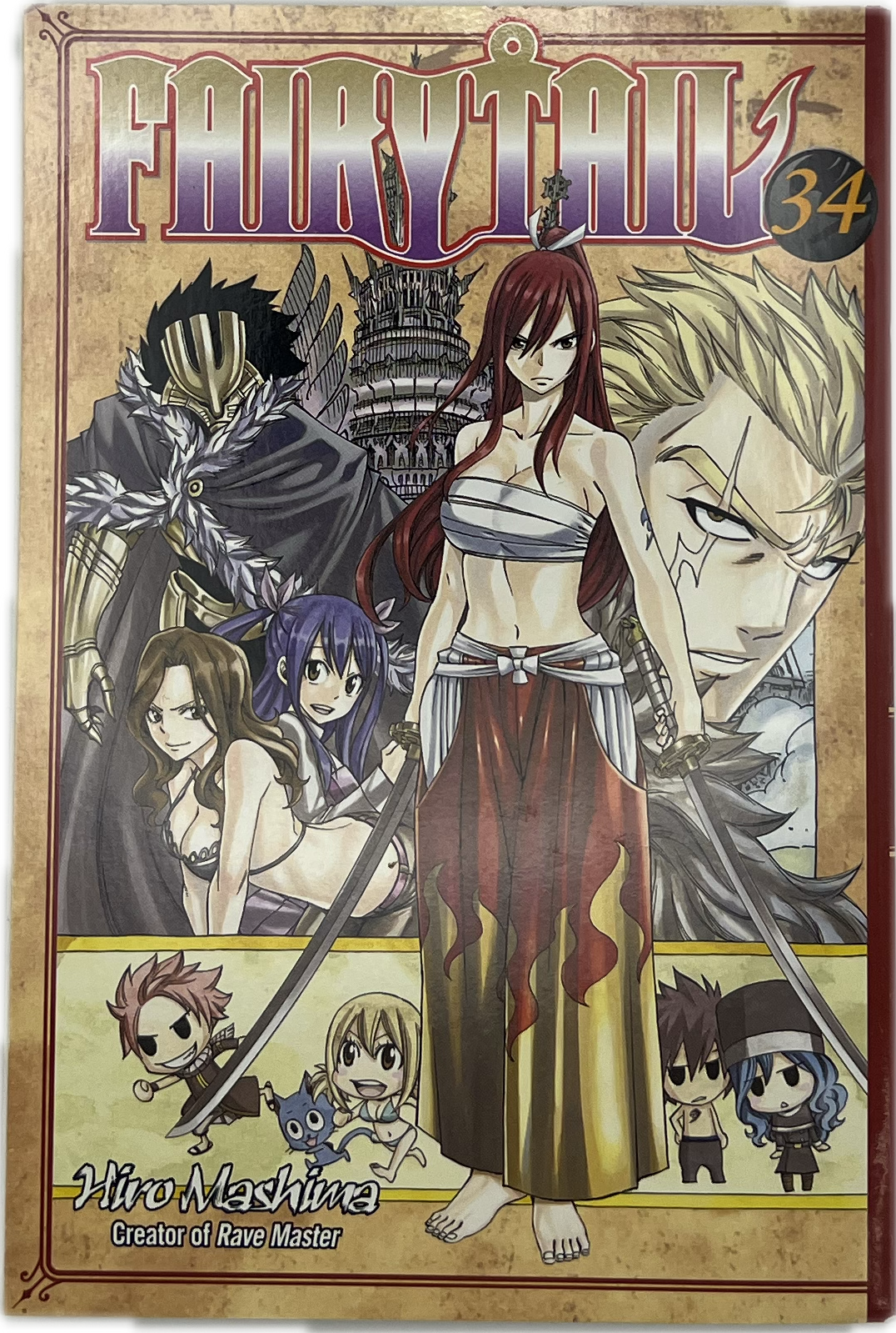 Fairy Tail 34 englisch