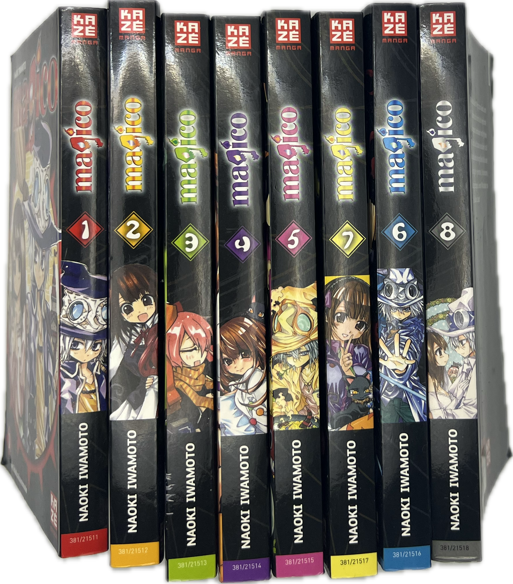 Magico 01-08 komplette Reihe