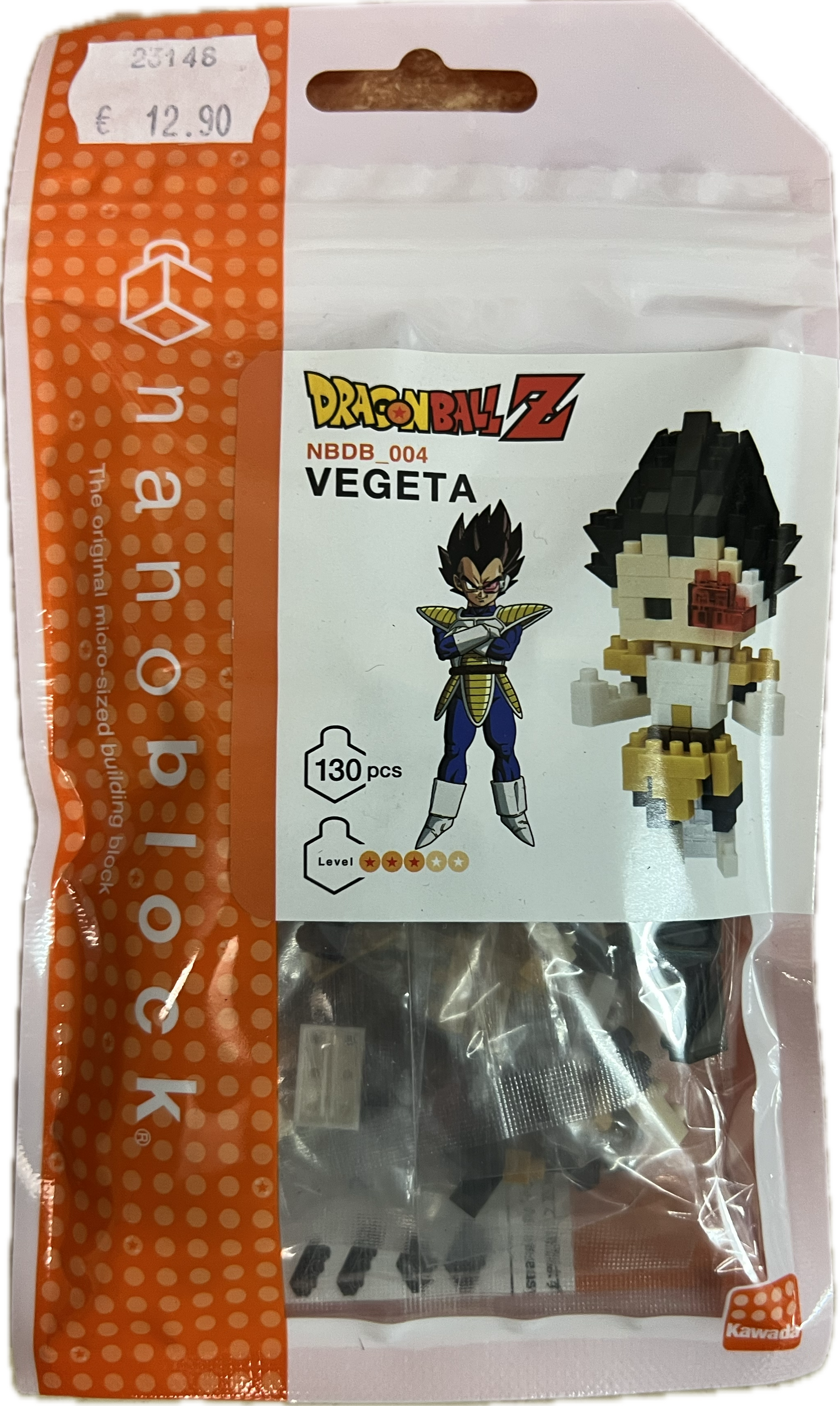 Vegeta Nanoblock Bauset