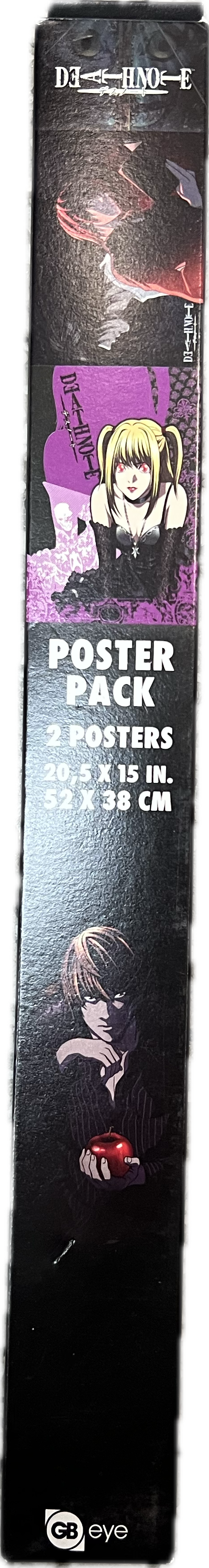 Death Note 2x Poster-Set 52 x 38cm