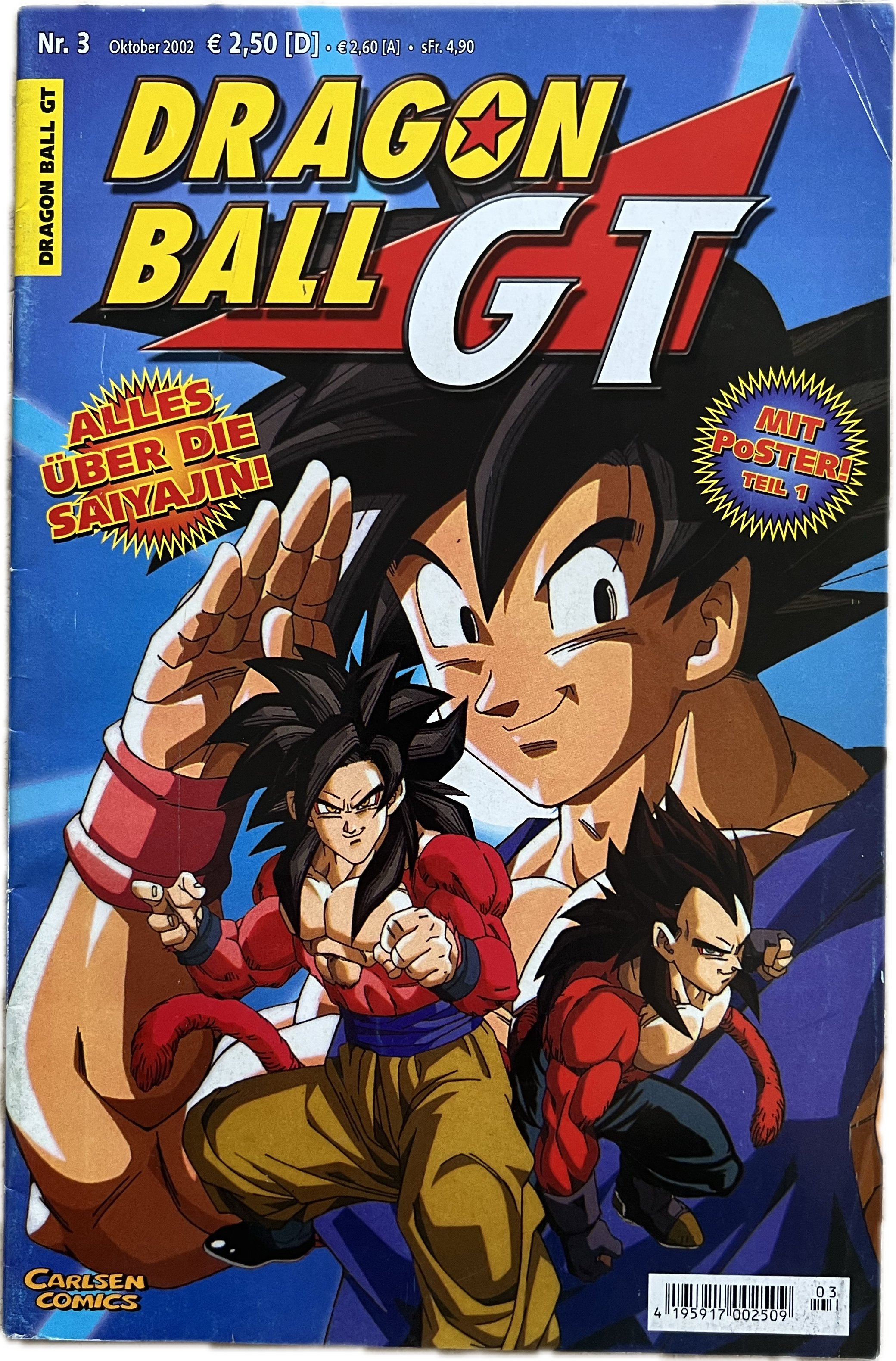 Dragon Ball GT Comic Heft 03