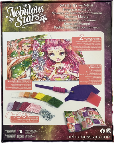 Nebulous Stars – Dazzle-by-Number Hazelia